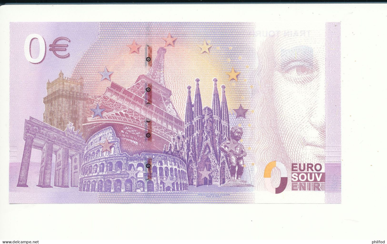Billet Touristique 0 Euro - TRAIN TOURISTIQUE GENTIANE EXPRESS - 2020-1 - UEQG - N° 3269 - Sonstige & Ohne Zuordnung