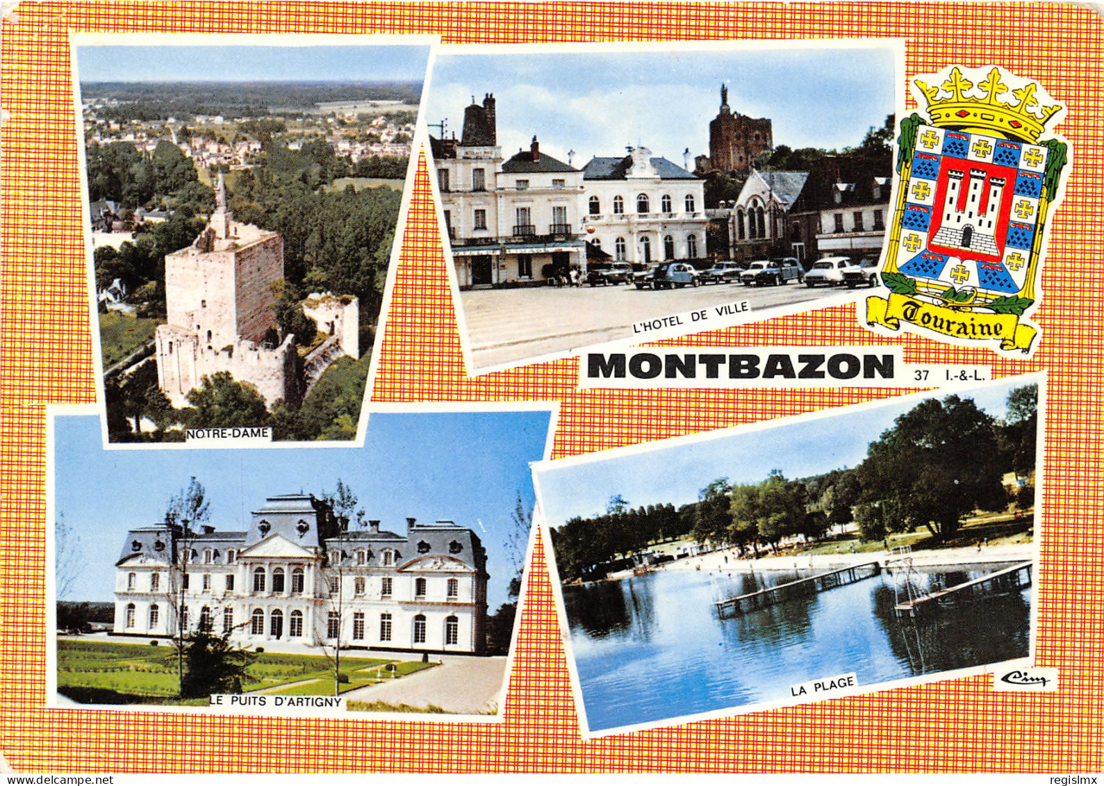 37-MONTBAZON-N°T265-A/0331 - Montbazon