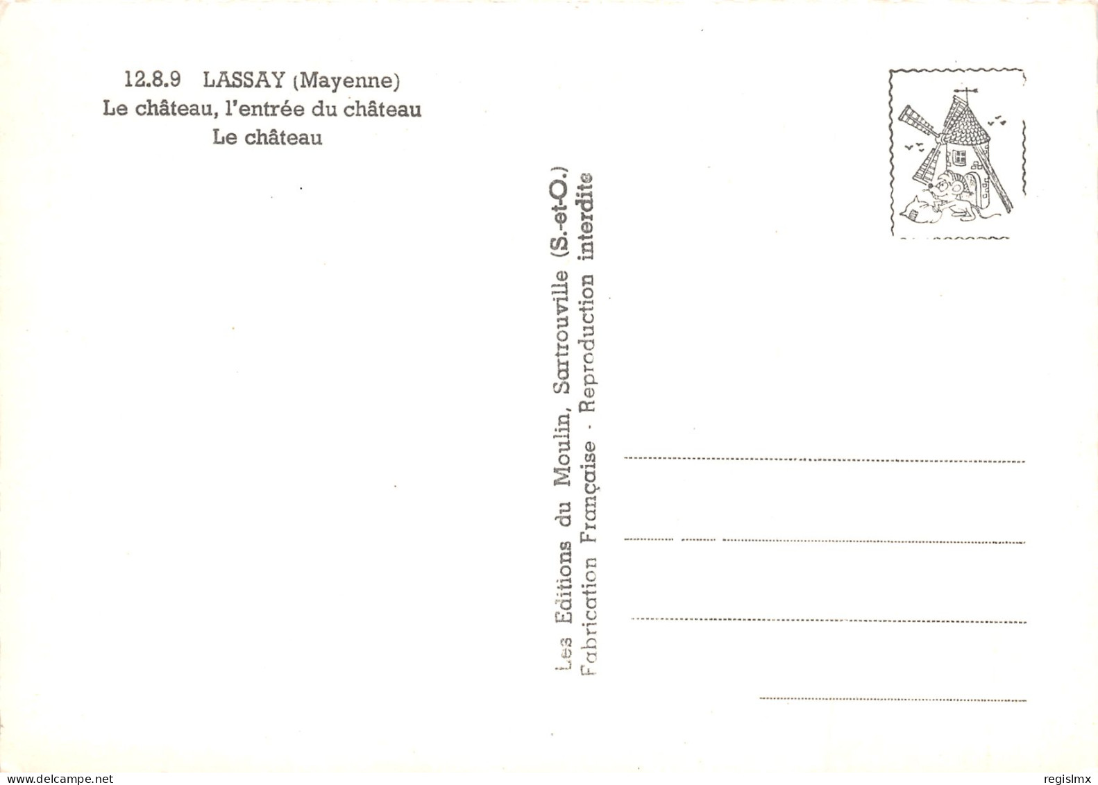 53-LASSAY-N°T267-B/0213 - Lassay Les Chateaux