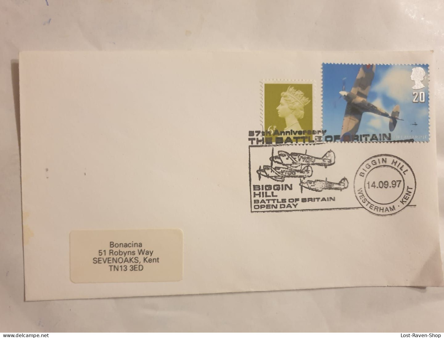 Stempel - 57th Anniversary The Battle Of Britain - Postmark Collection