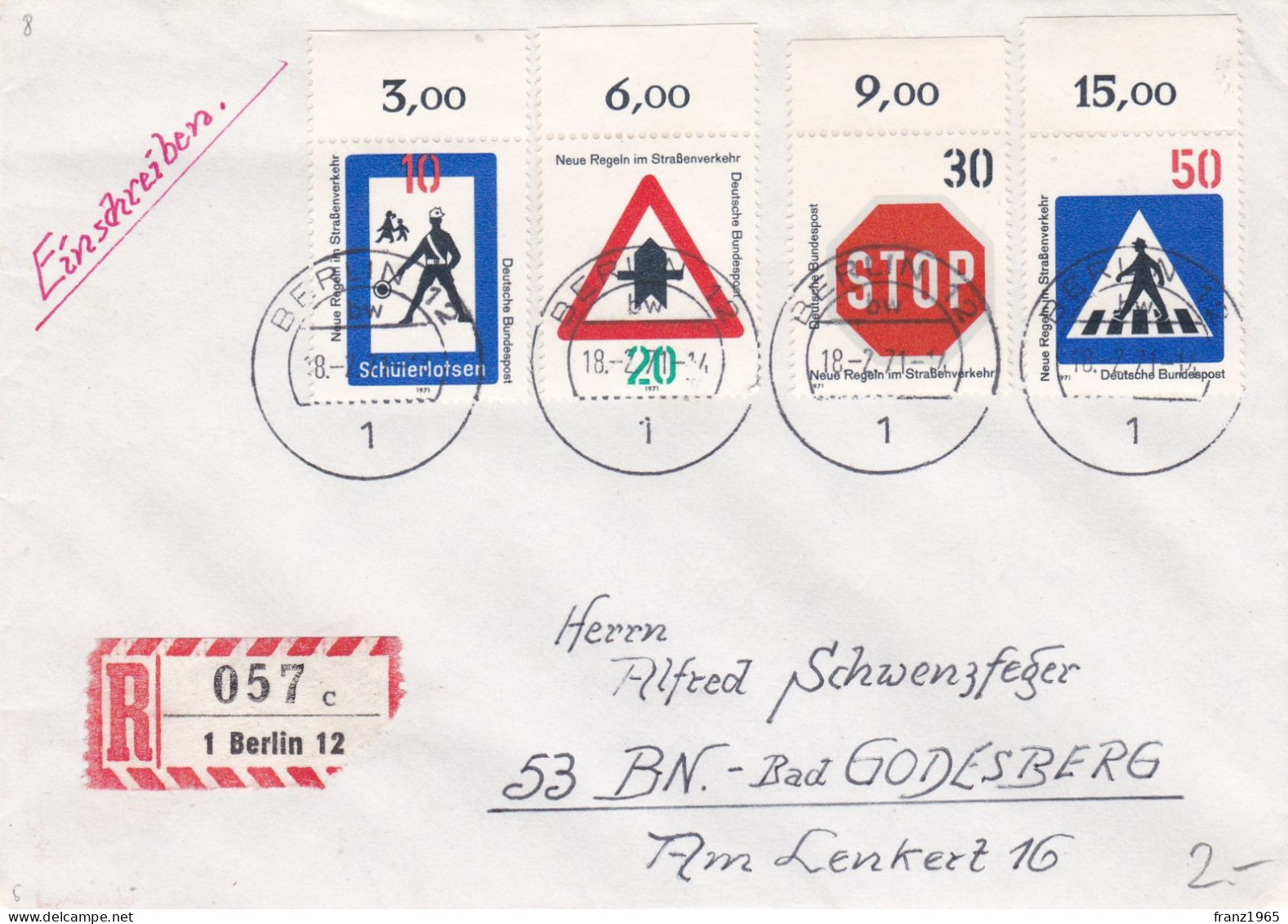 Germany - New Traffic Rules - 1971 - Unfälle Und Verkehrssicherheit