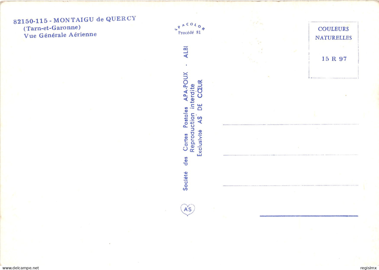 82-MONTAIGU DE QUERCY-N°T271-C/0363 - Montaigu De Quercy