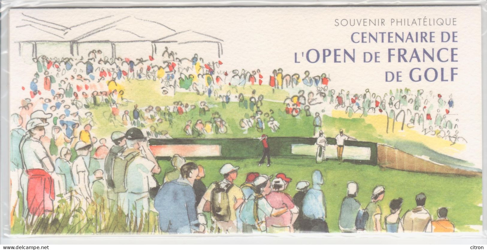 LOT 1591 FRANCE SOUVENIR PHILATELIQUE 2006 CENTENAIRE OPEN DE FRANCE DE GOLF - Bloques Souvenir