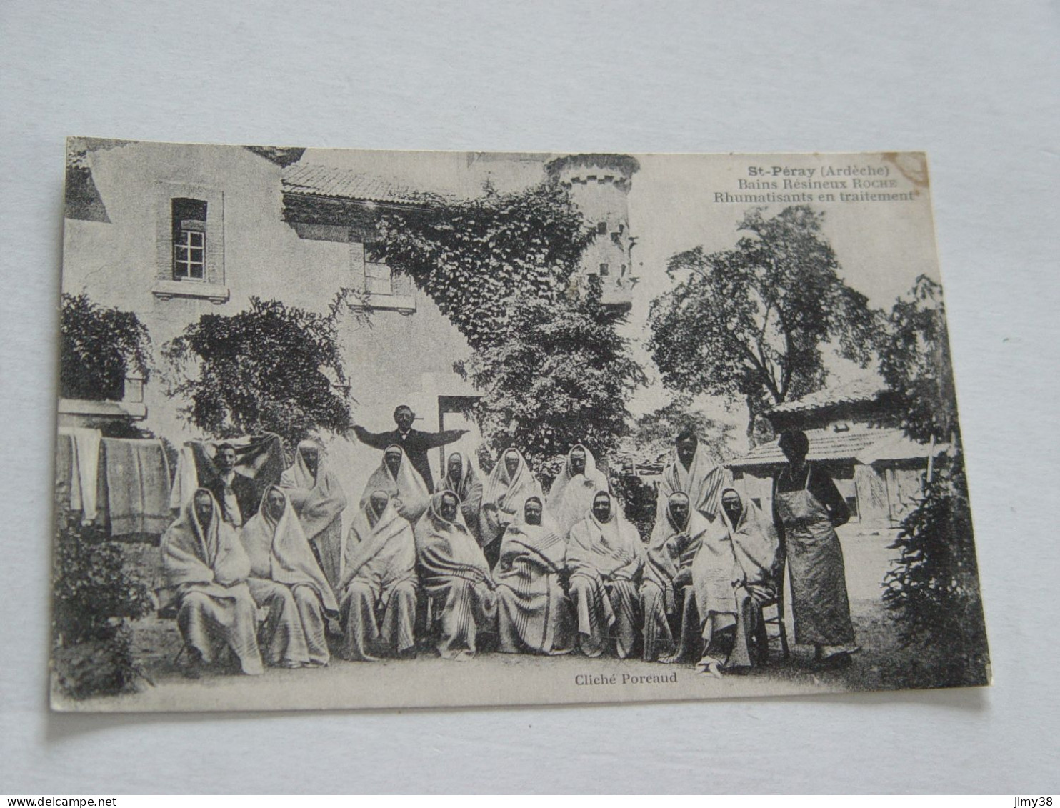 ARDECHE-SAINT PERAY-BAINS RESINEUX RHUMATISANTS EN TRAITEMENT-ANIMEE - Saint Péray