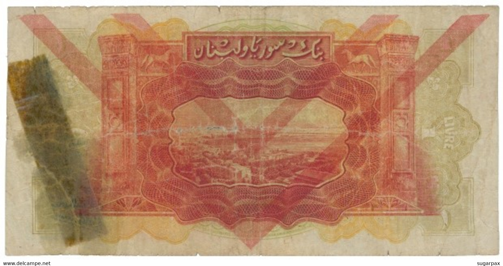 Syria - 1 Livre - 01.09.1939 - Pick 40.e - Banque De Syrie Et Du Liban - Syrien