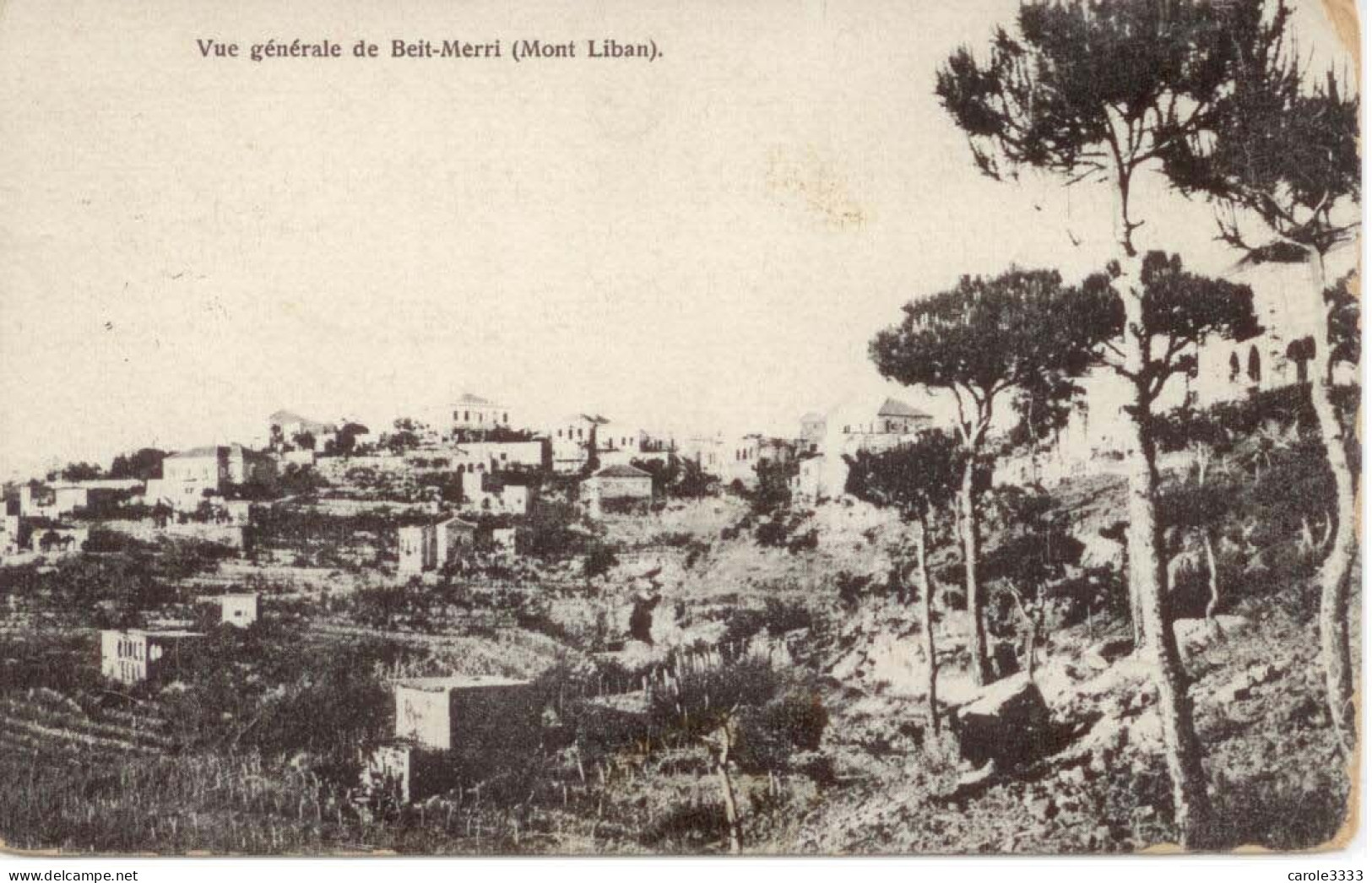 Liban - Lebanon - Vue Générale De Beit-Merri (mont-Liban) (Ed. Tarazi) - Libano