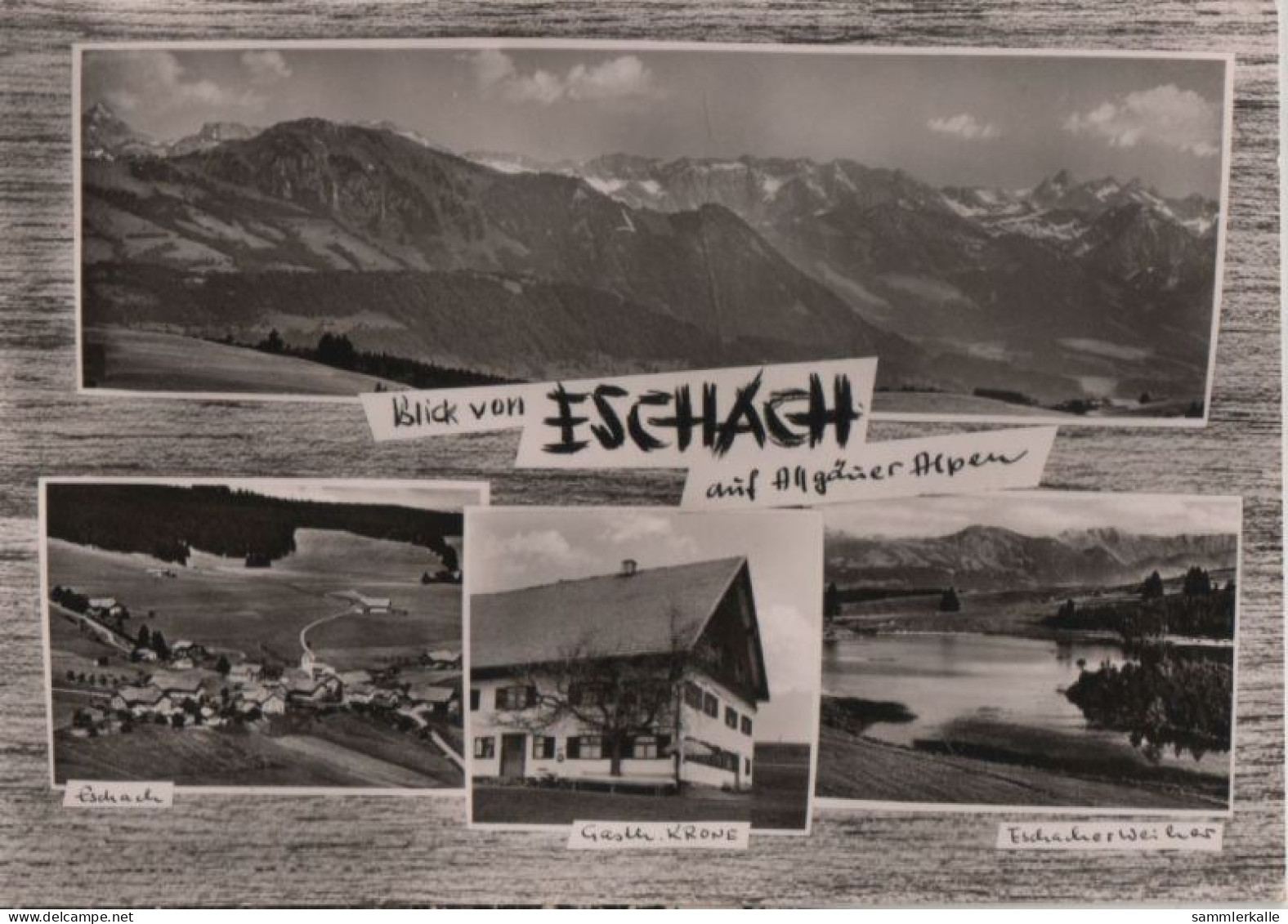 45777 - Eschach (OT Von Buchenberg) - Mit Eschacher Weiher - Ca. 1965 - Sonthofen