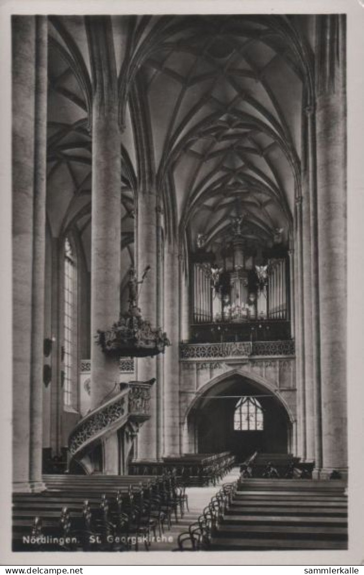 35972 - Nördlingen - St. Georgskirche - Ca. 1950 - Nördlingen