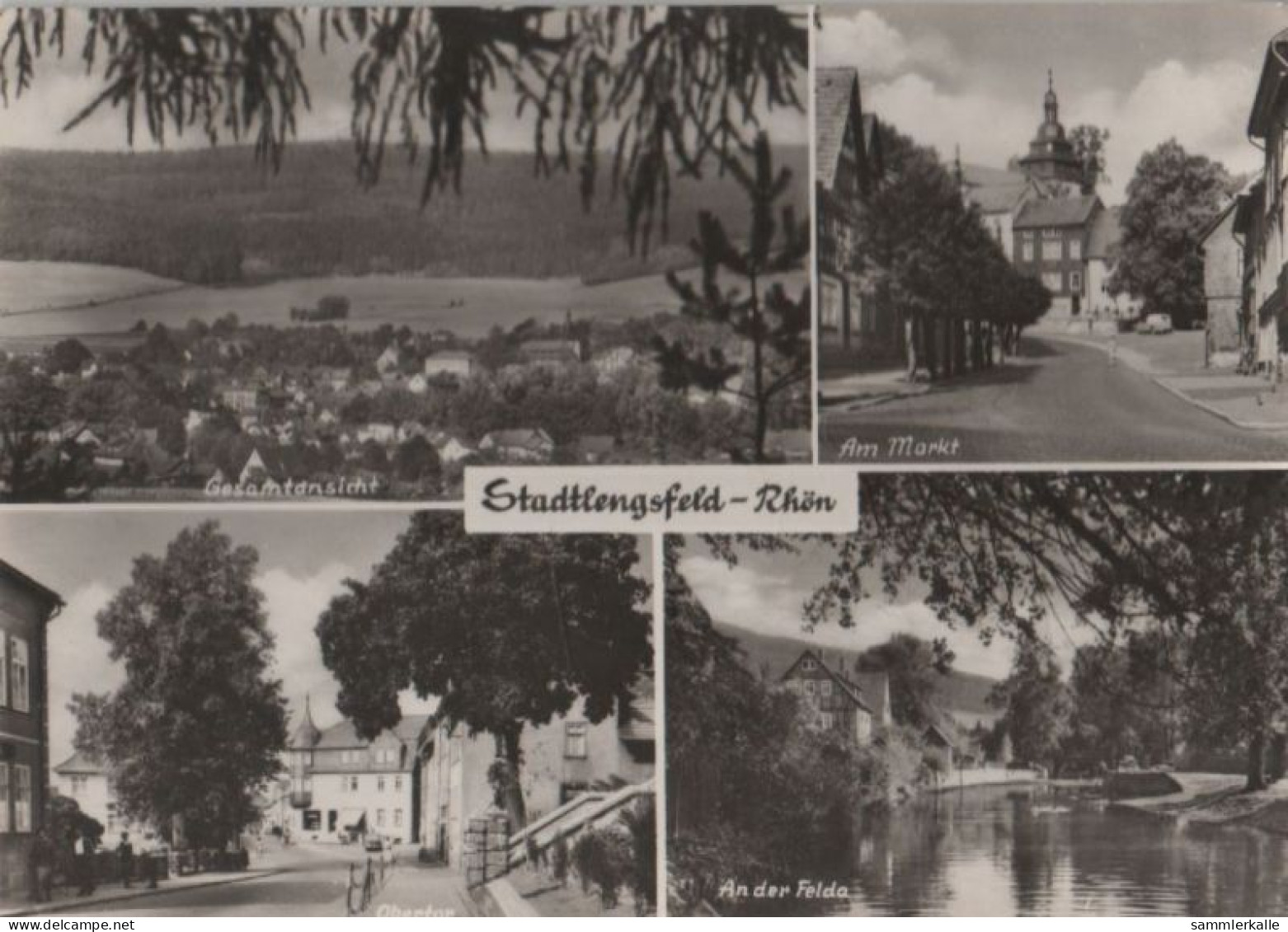 55225 - Stadtlengsfeld - U.a. Am Markt - Ca. 1970 - Bad Salzungen