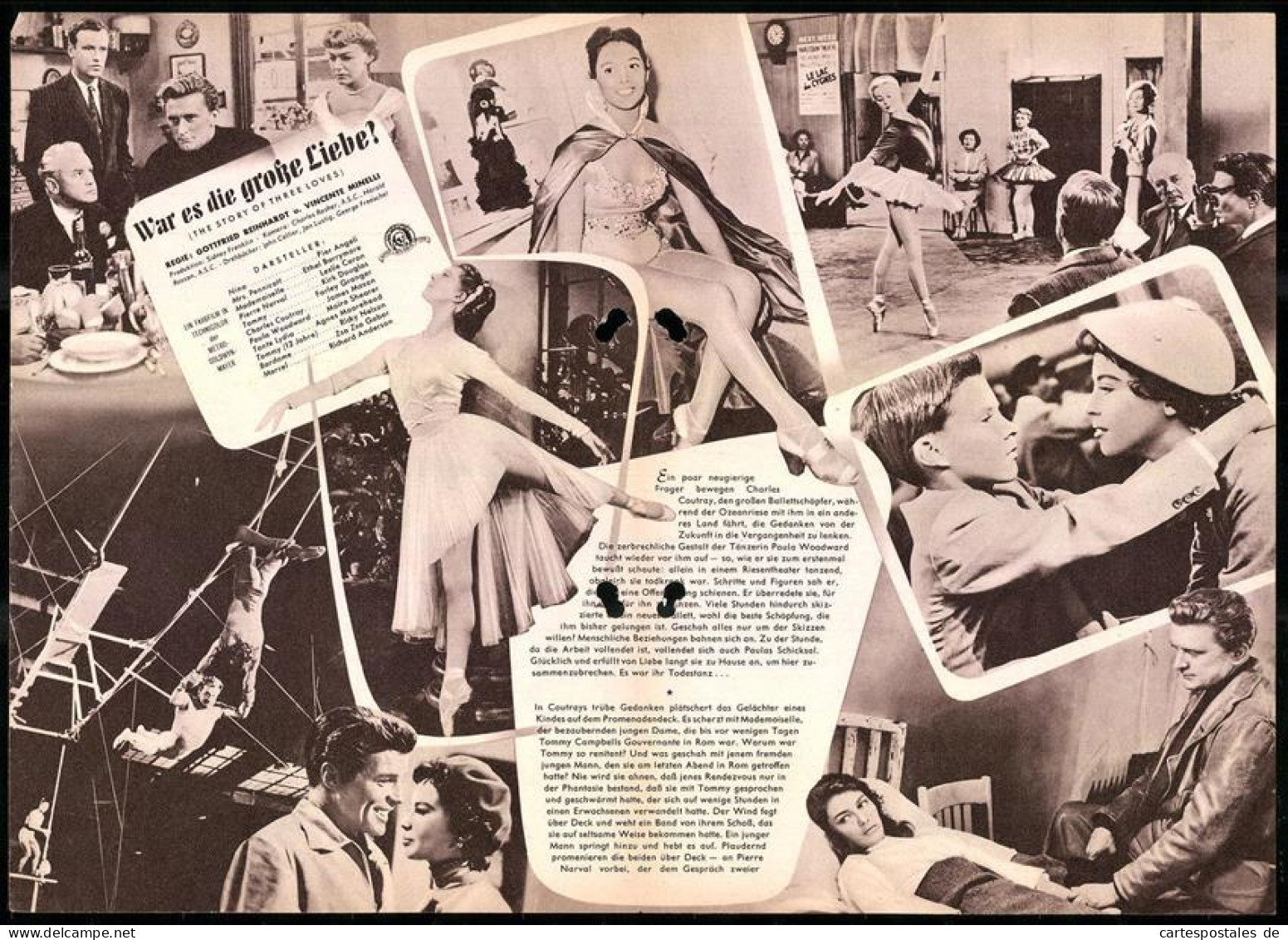 Filmprogramm IFB Nr. 2188, War Es Die Grosse Liebe?, Pier Angeli, Ethel Barrymore, Kirk Douglas, Regie: G. Reinhardt  - Zeitschriften