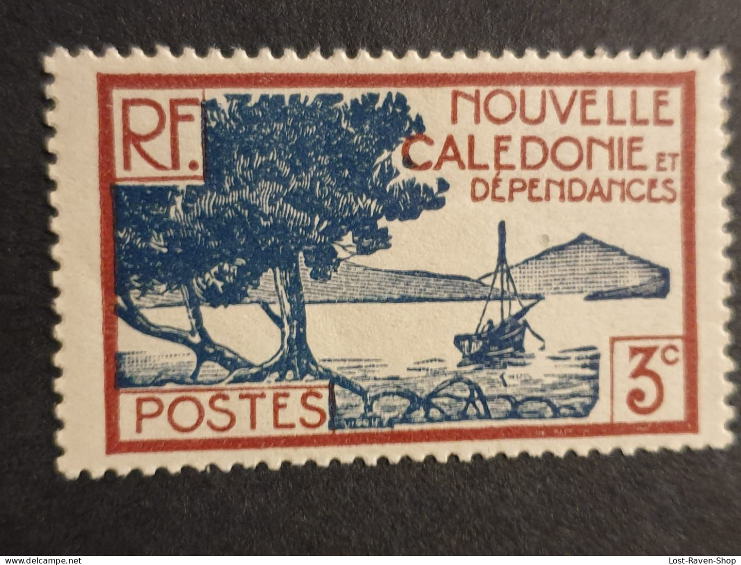 Nouvelle-Caledonie - 3c - Used Stamps