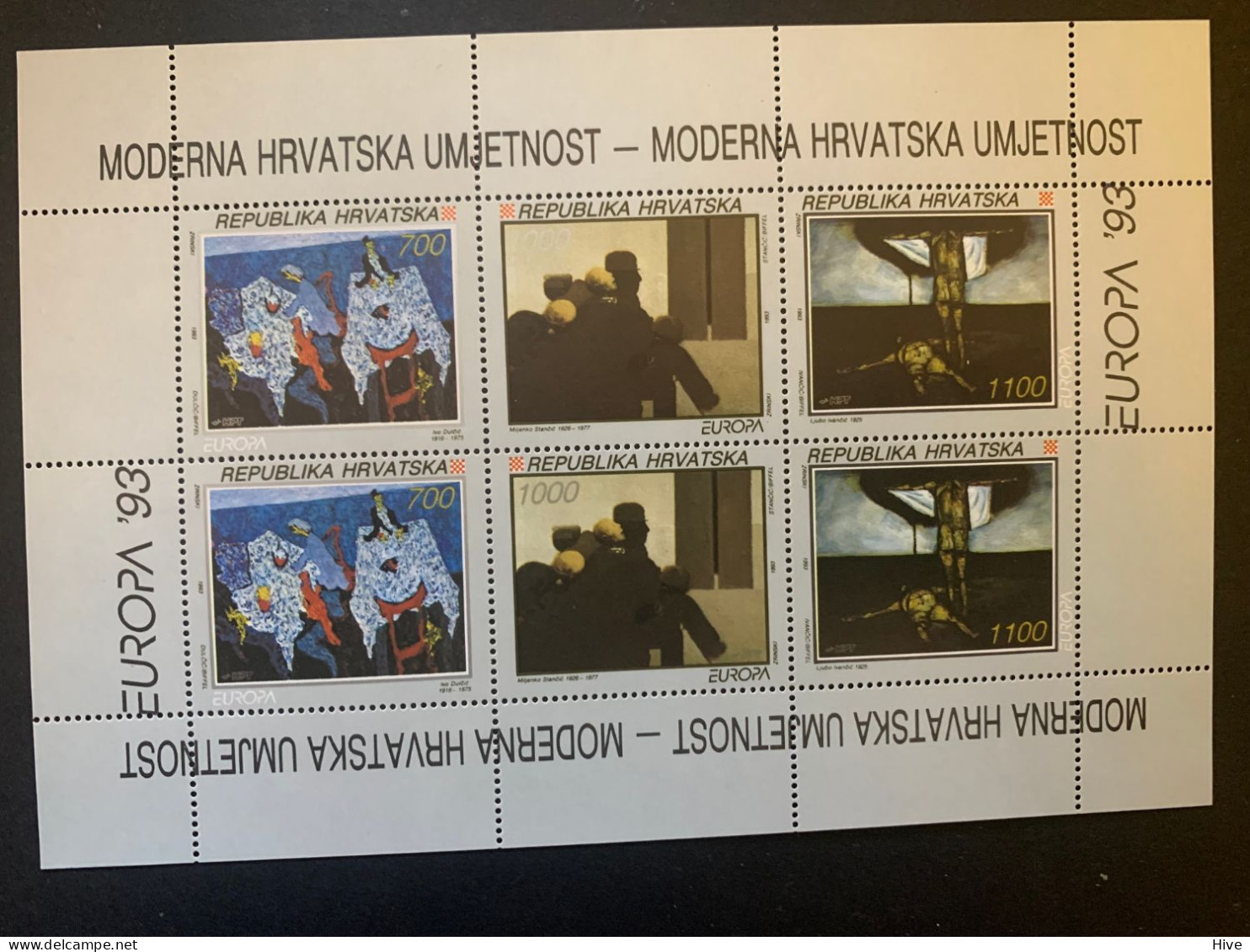 CROATIA  1993 Europa CEPT MNH - Kroatië