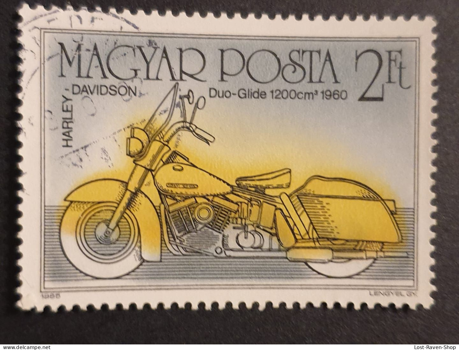 Magyar Posta - Harley Davidson - Gebruikt