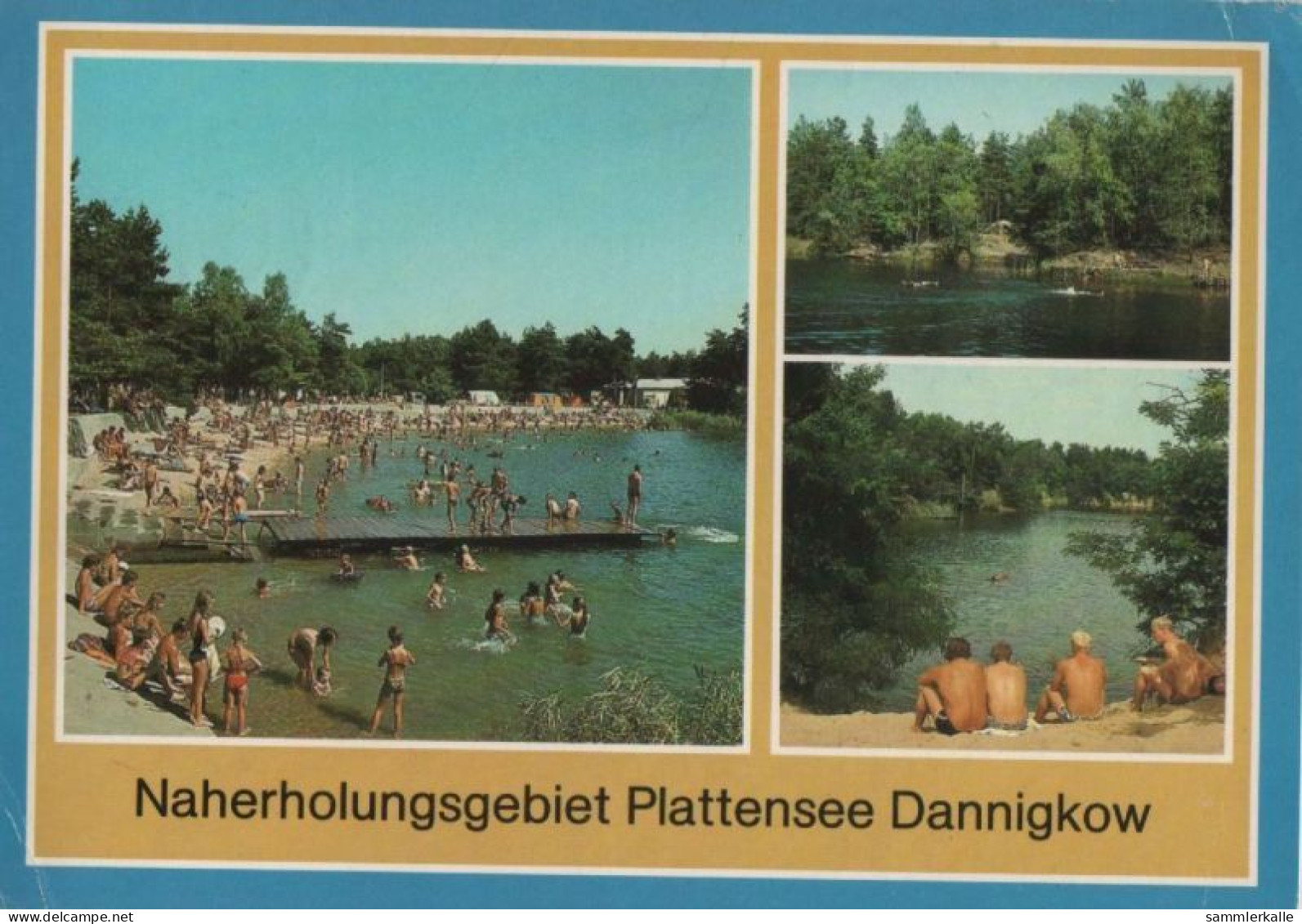 89618 - Gommern-Dannigkow - Naherholungsgebiet Plattensee - 1988 - Gommern