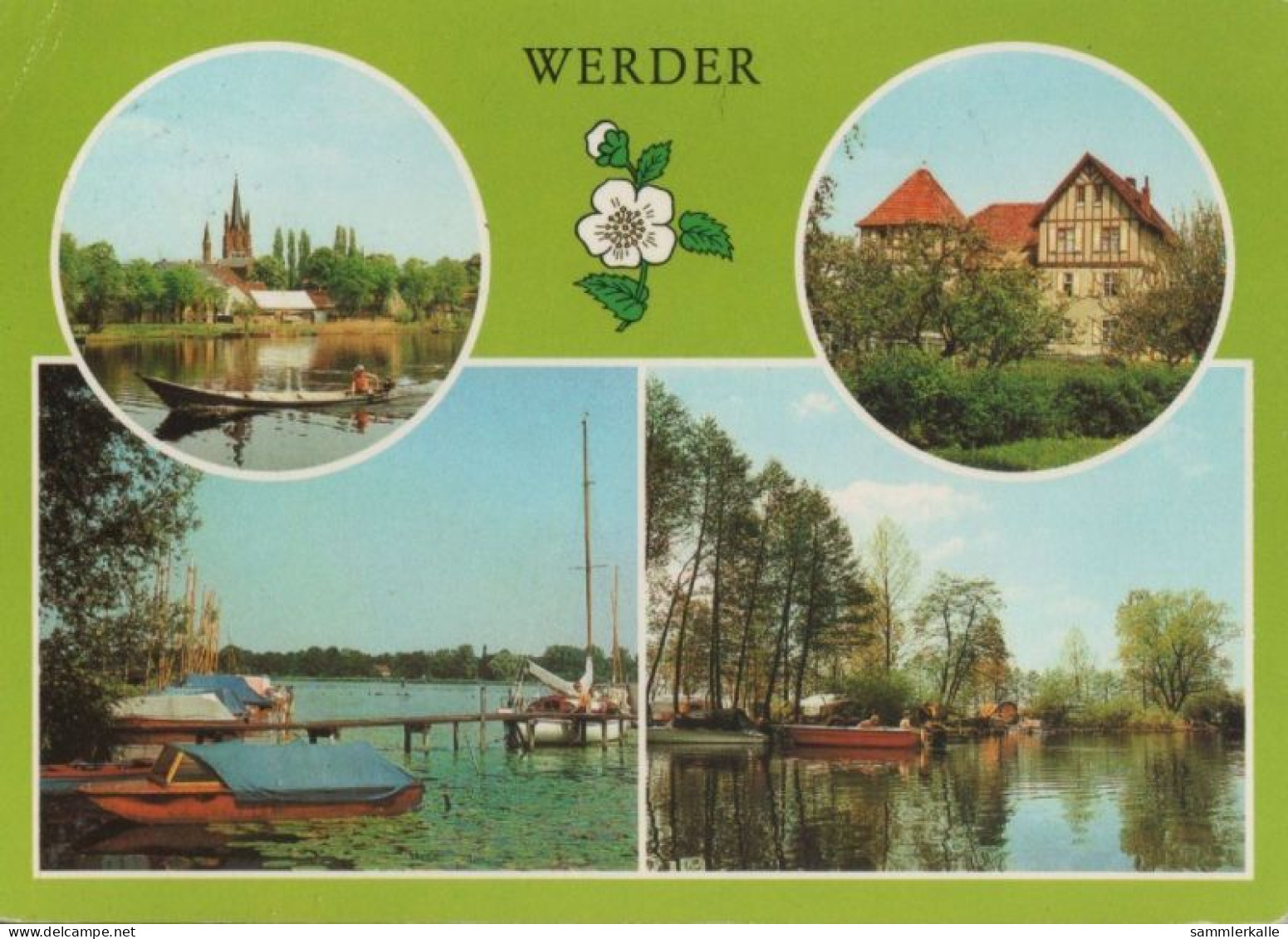 39066 - Werder - U.a. Blick Zur Altstadt - 1983 - Werder