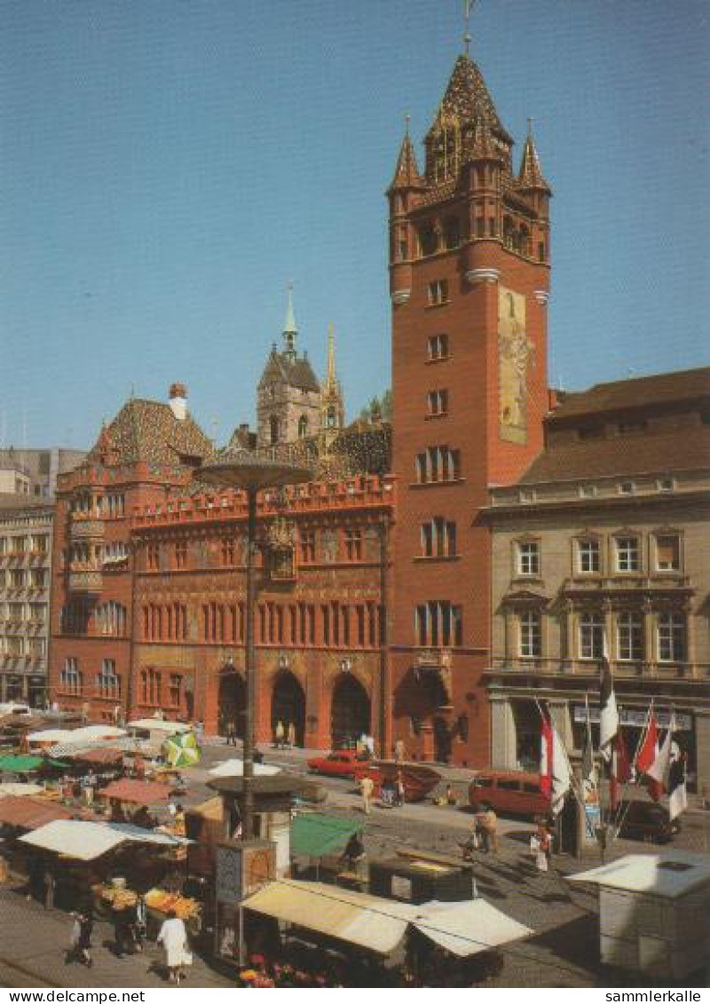 25408 - Schweiz - Basel - Marktplatz Mit Rathaus - 2004 - Autres & Non Classés