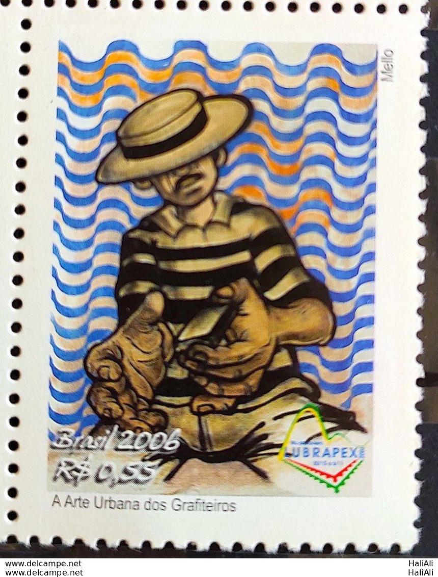 C 2642 Brazil Stamp Graffiti Artists Urban Art 2006 - Ungebraucht