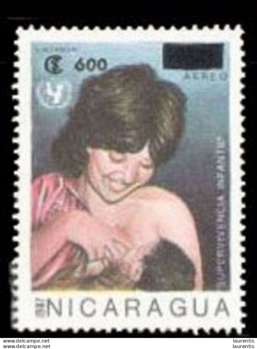 652  Breast Feeding - Nicaragua MNH - 1,25 - Medicina