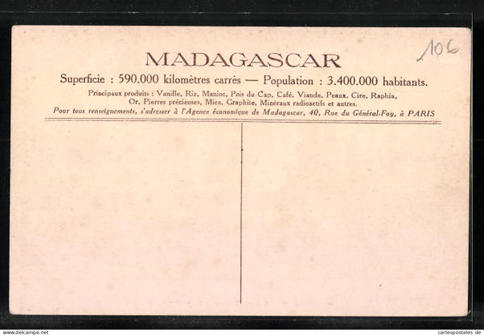 CPA Madagascar, Région Tanala, Pileuse De Riz  - Madagascar