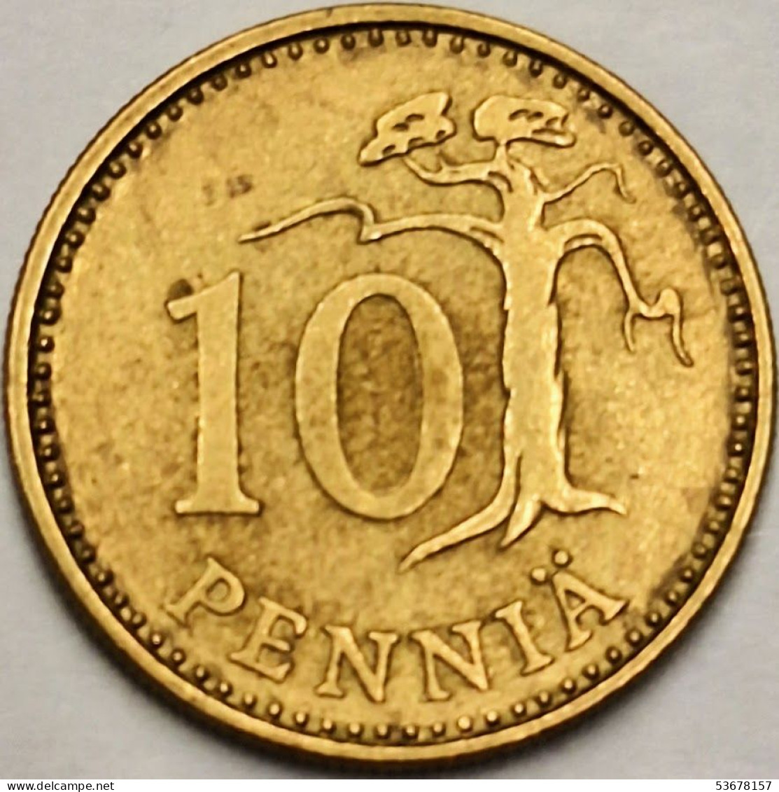 Finland - 10 Pennia 1975 S, KM# 46 (#3920) - Finnland
