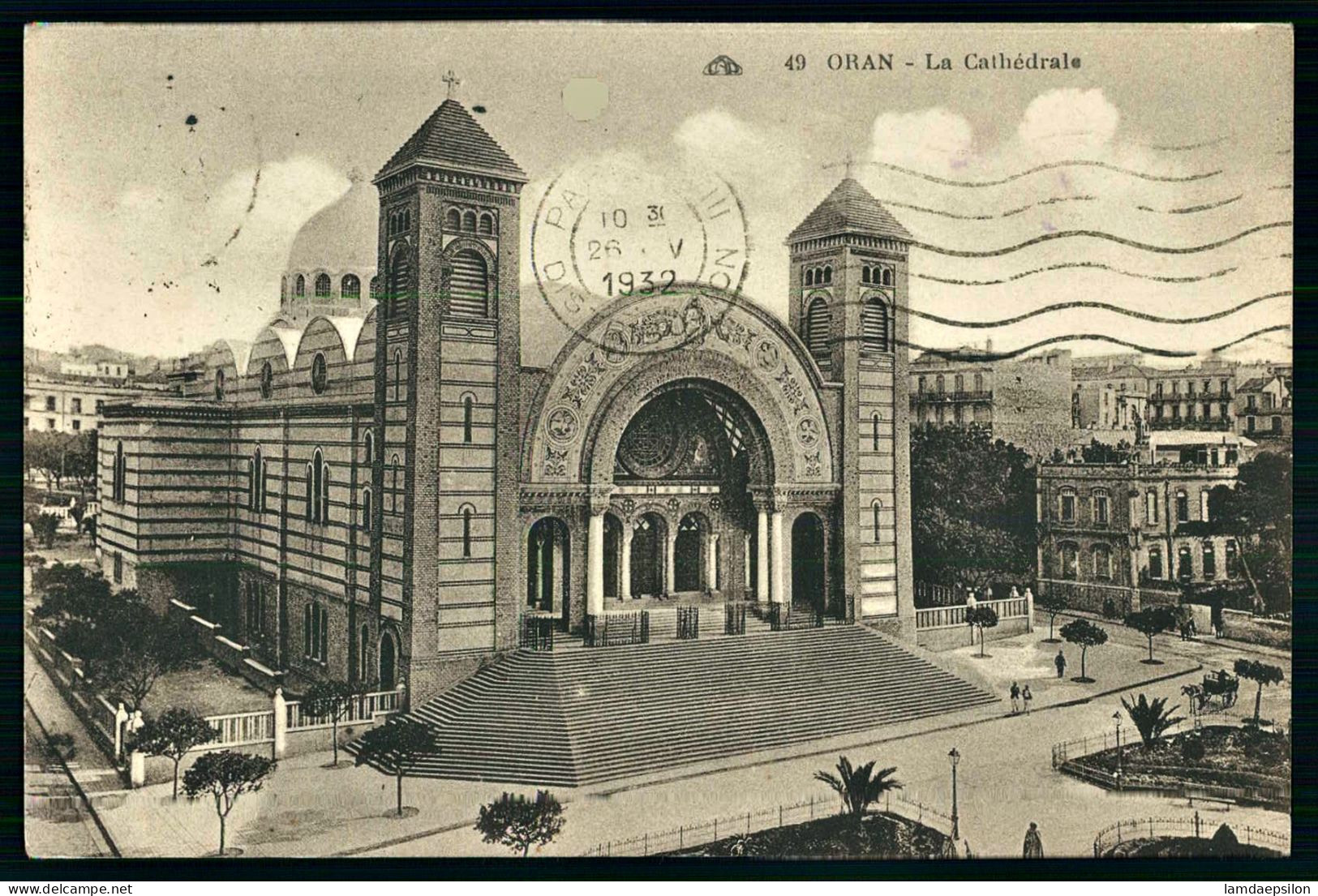 A70  ALGERIE CPA ORAN - LA CATHEDRALE - Collections & Lots