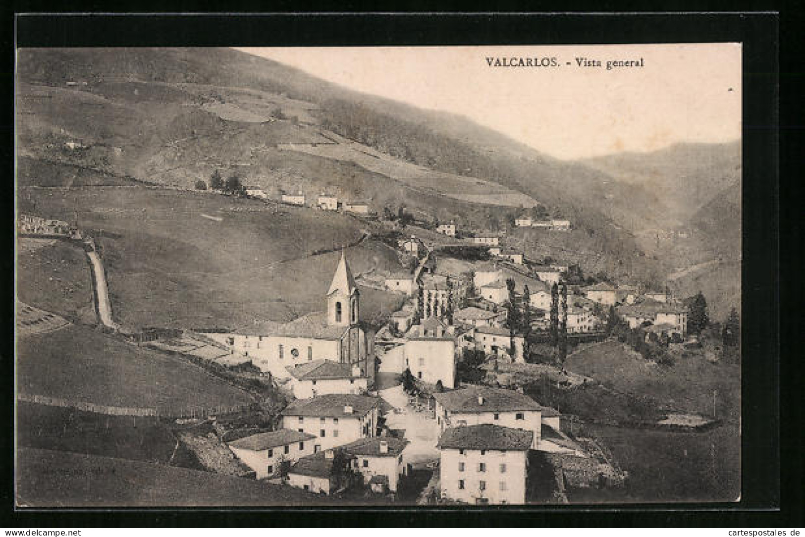 Postal Valcarlos, Ortspartie Im Gebirge, Vista General  - Navarra (Pamplona)