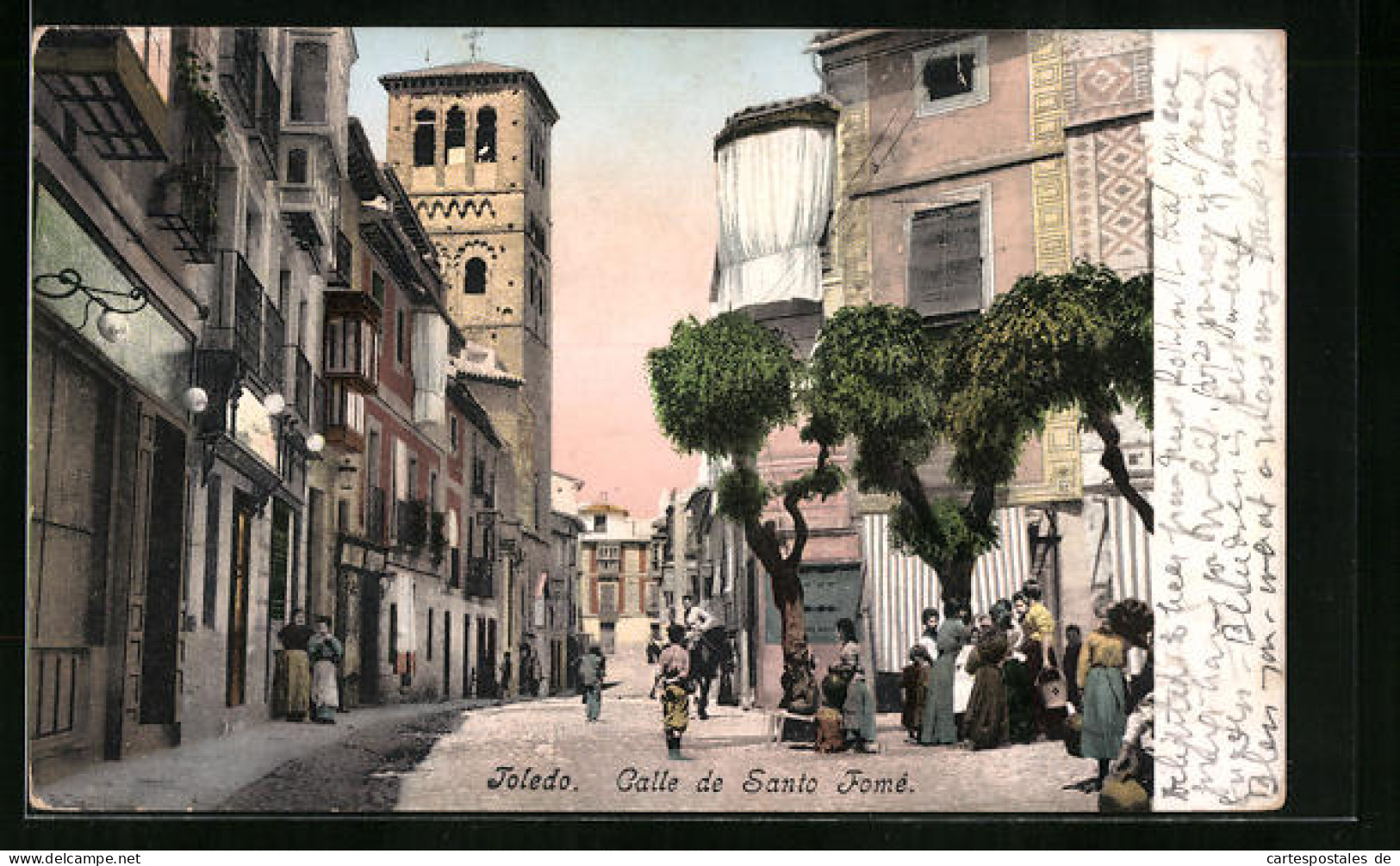 Postal Toledo, Calle De Santo Fomé  - Toledo