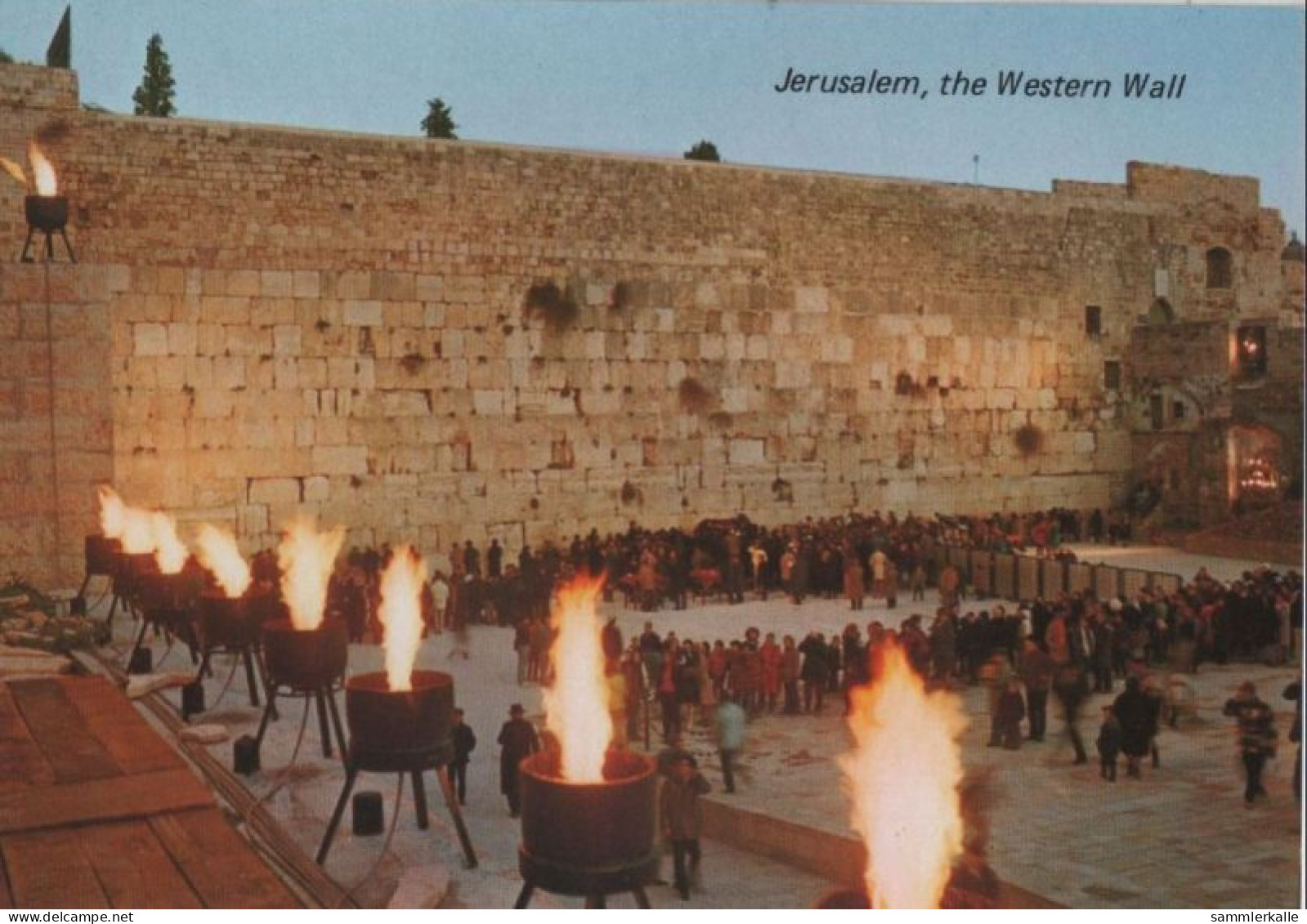 90719 - Israel - Jerusalem - The Western Wall - Ca. 1995 - Israël