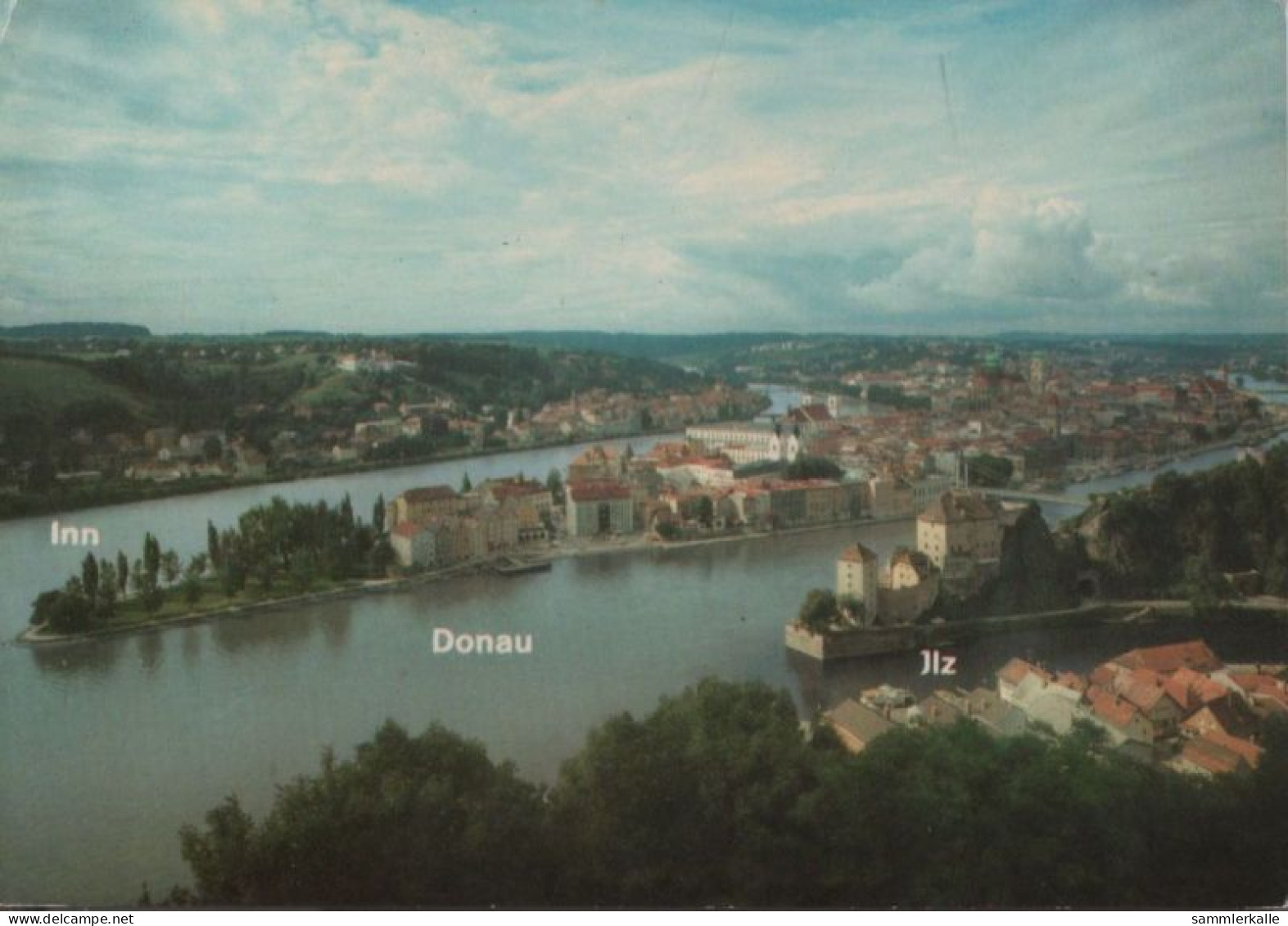 49754 - Passau - Zusammenfluss - 1976 - Passau