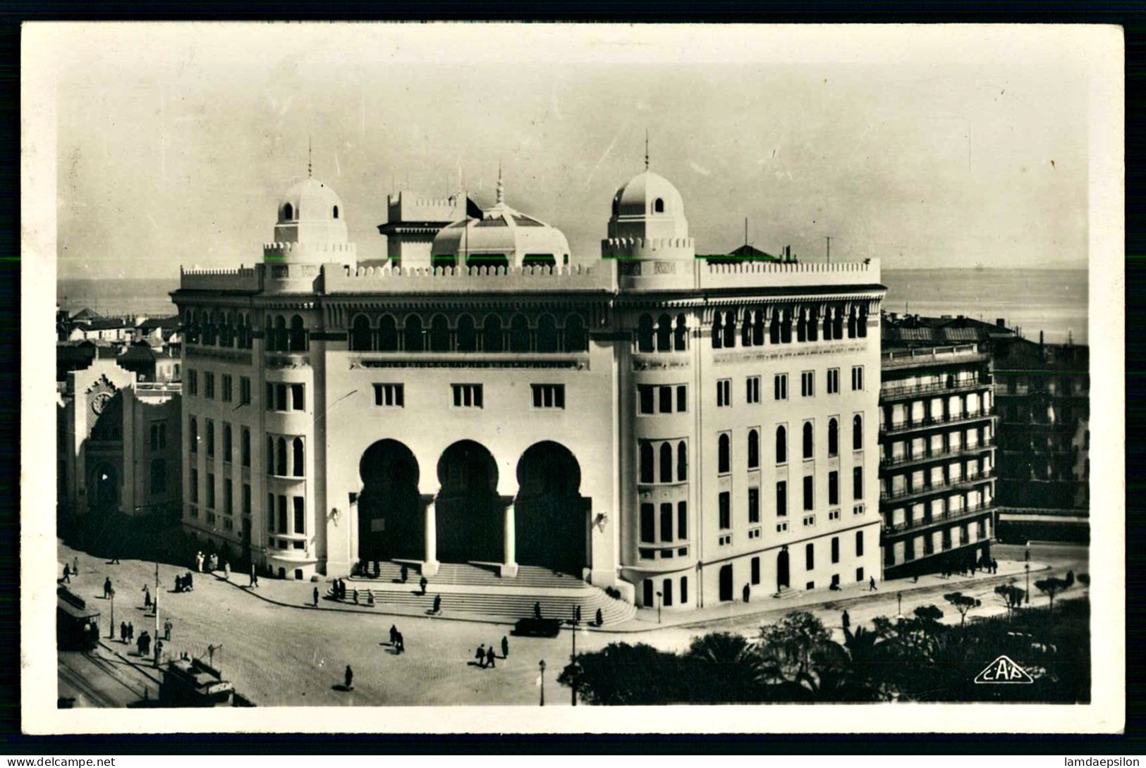 A70  ALGERIE CPSM ALGER - LA POSTE - Collezioni E Lotti