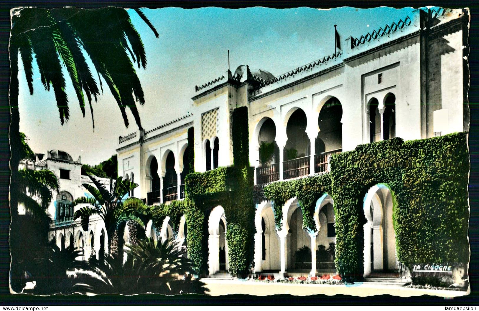 A70  ALGERIE CPSM ALGER - PALAIS D' ETÉ DE M. LE GOUVERNEUR - Collections & Lots