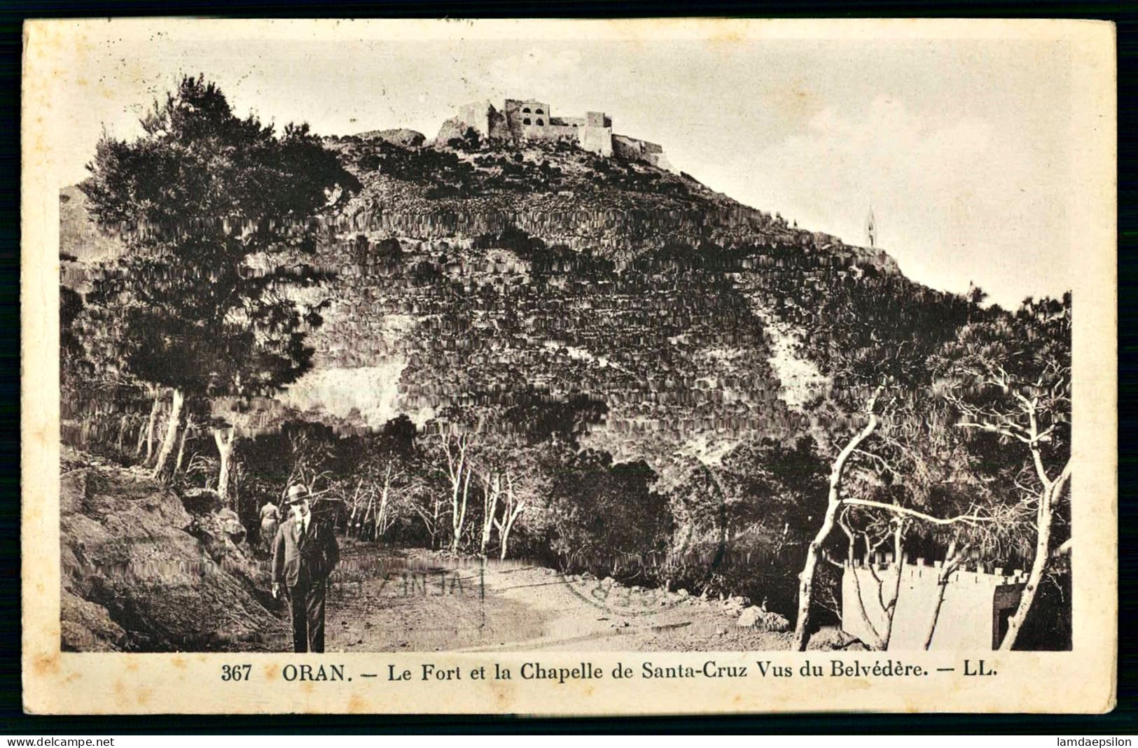 A70  ALGERIE CPA  ORAN - LE FORT ET LA CHAPELLE DE SANTA CRUZ - Collezioni E Lotti