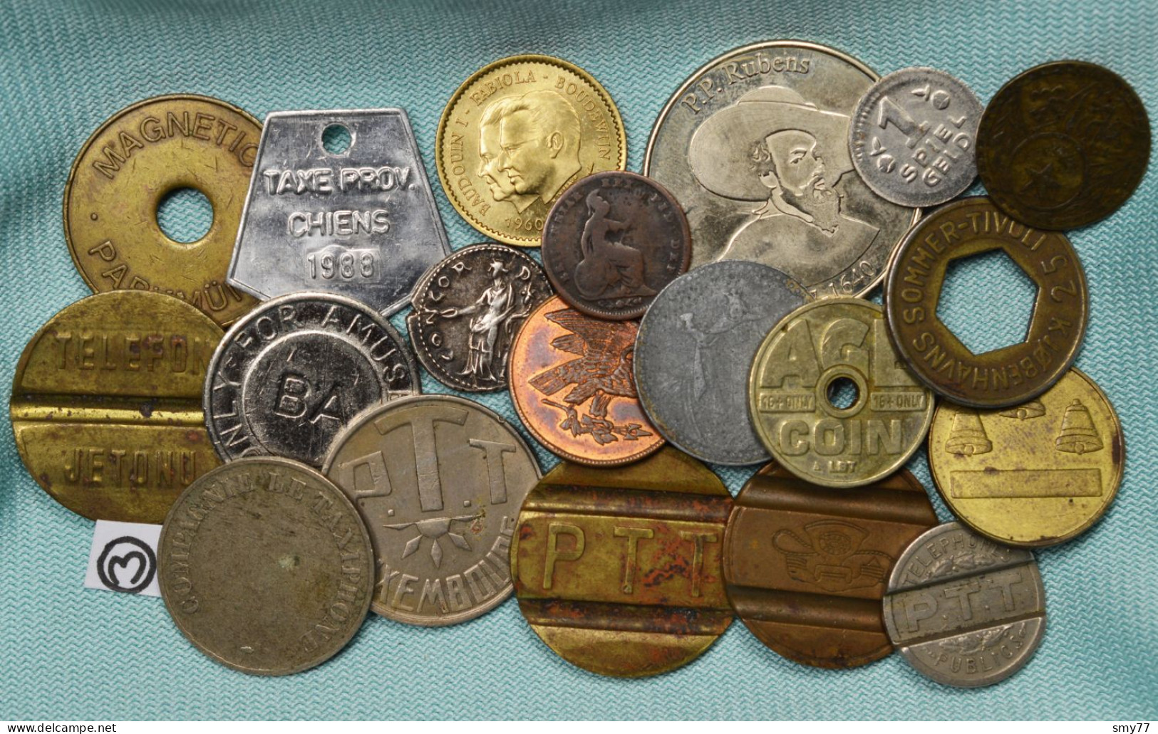 Jetons / Tokens (3) • Lot With Various Tokens Including Some Scarcer Items • Marken / Jeton • [24-452] - Other & Unclassified