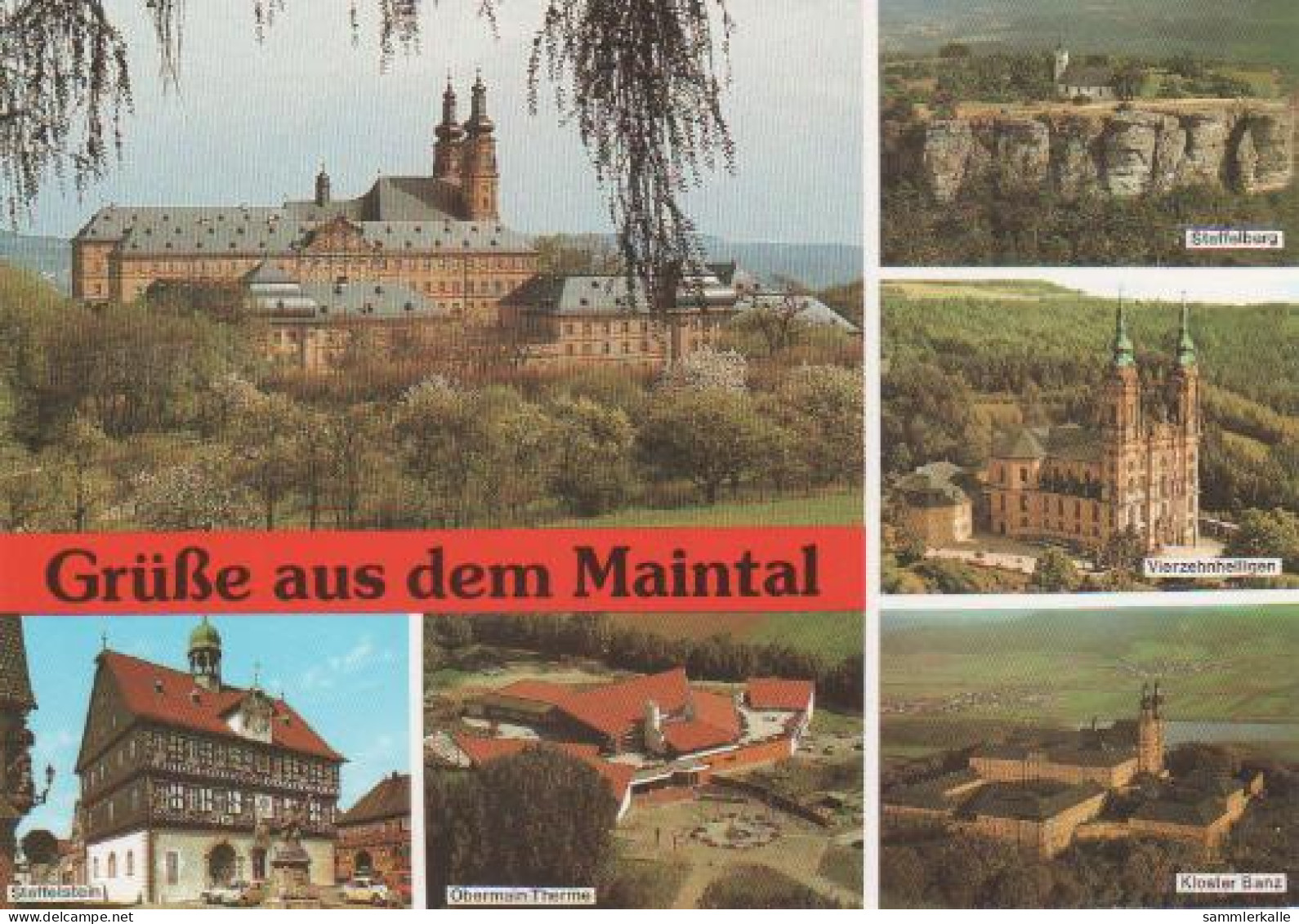 751 - Bad Staffelstein - Kloster Banz Mit Motiven Aus Staffelstein - Ca. 1975 - Lichtenfels