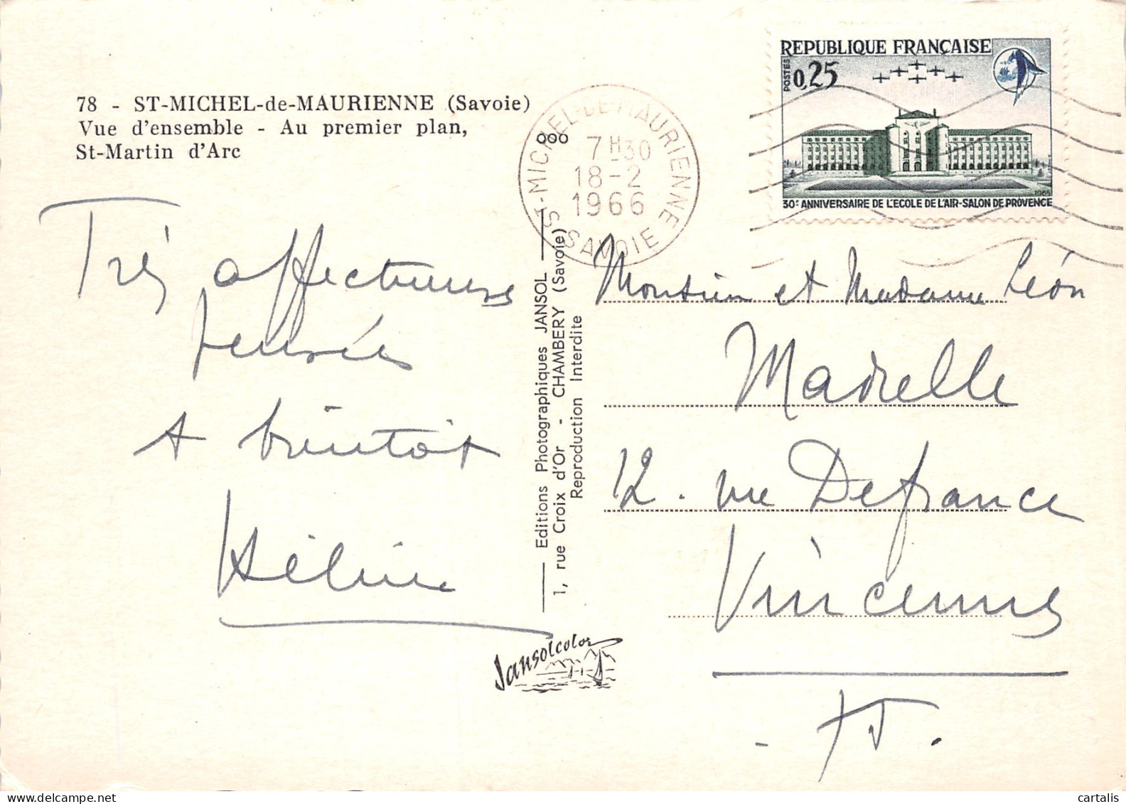 73-SAINT MICHEL DE MAURIENNE-N°3846-C/0241 - Saint Michel De Maurienne