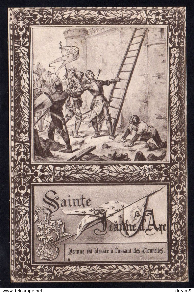 HISTOIRE - Sainte Jeanne D'Arc - Illustrateur - Jeanne Est Blessée à L'assaut Des Tourelles - Histoire