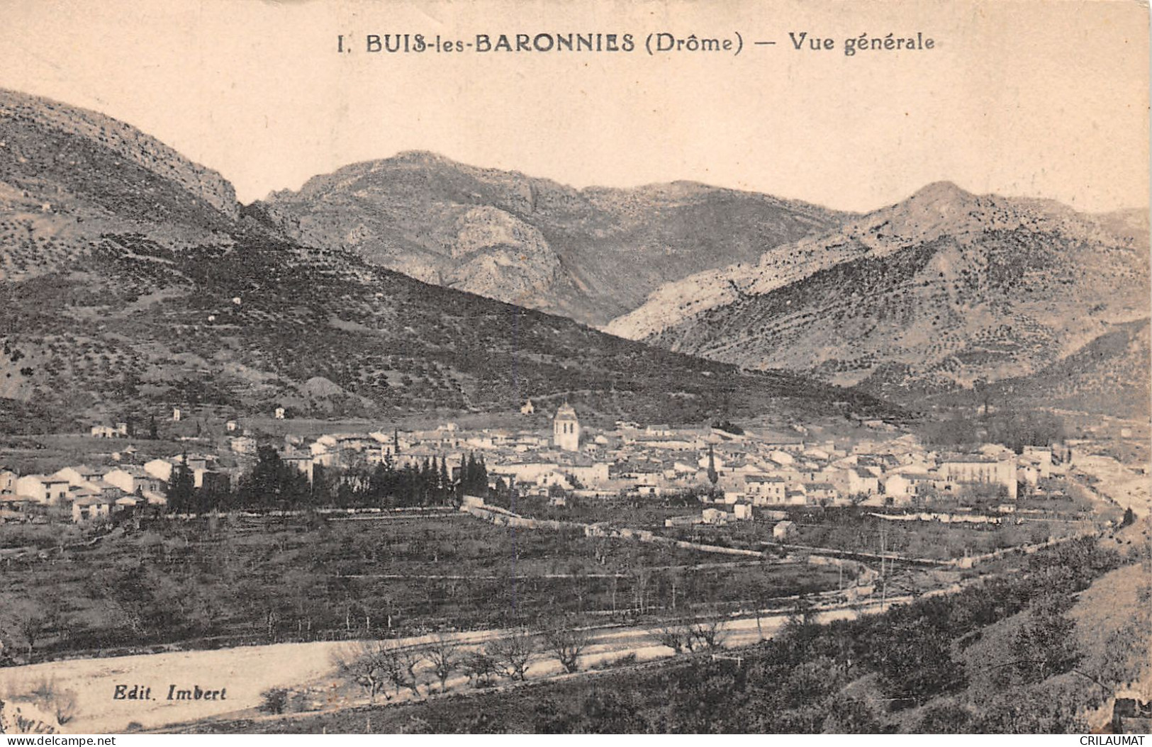 26-BUIS LES BARONNIES-N°T2899-B/0227 - Buis-les-Baronnies