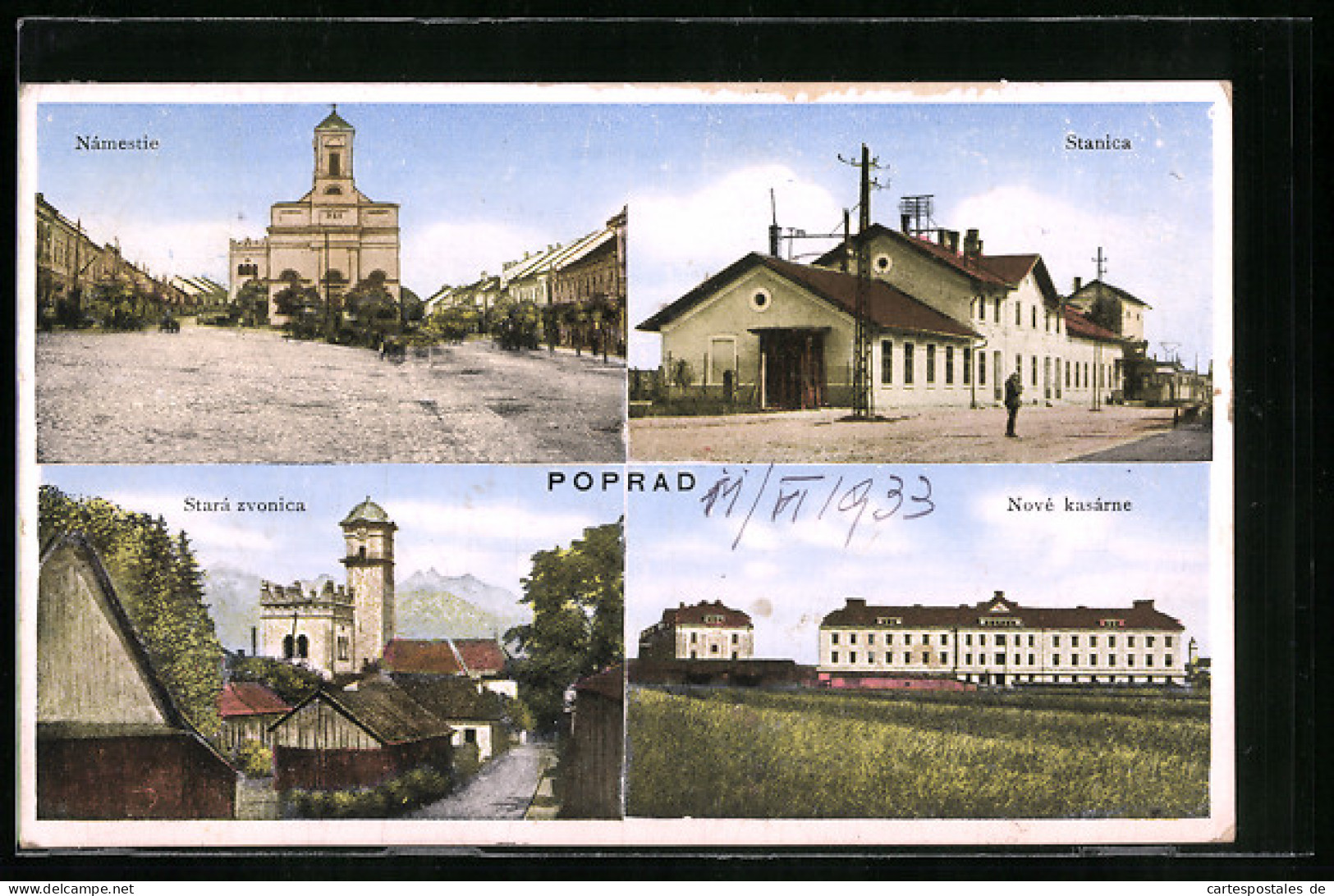 AK Poprad, Námestie, Nové Kasárne, Stanica  - Slowakei