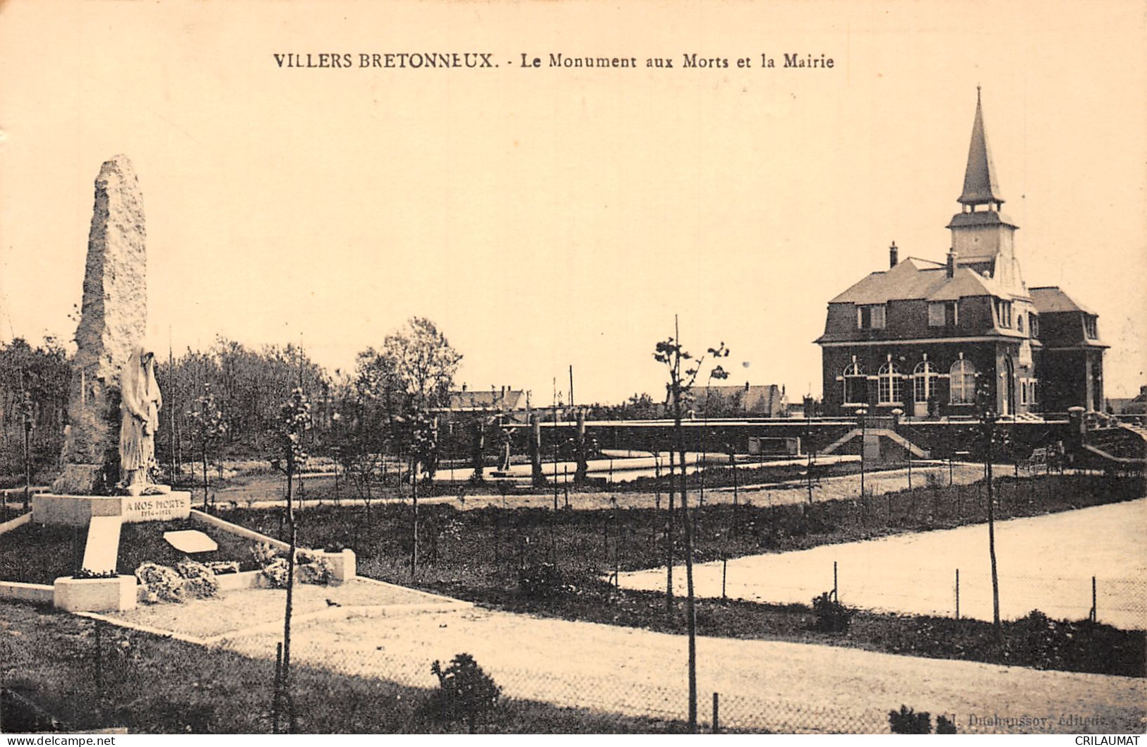 80-VILLERS BRETONNEUX-N°T2900-G/0381 - Villers Bretonneux