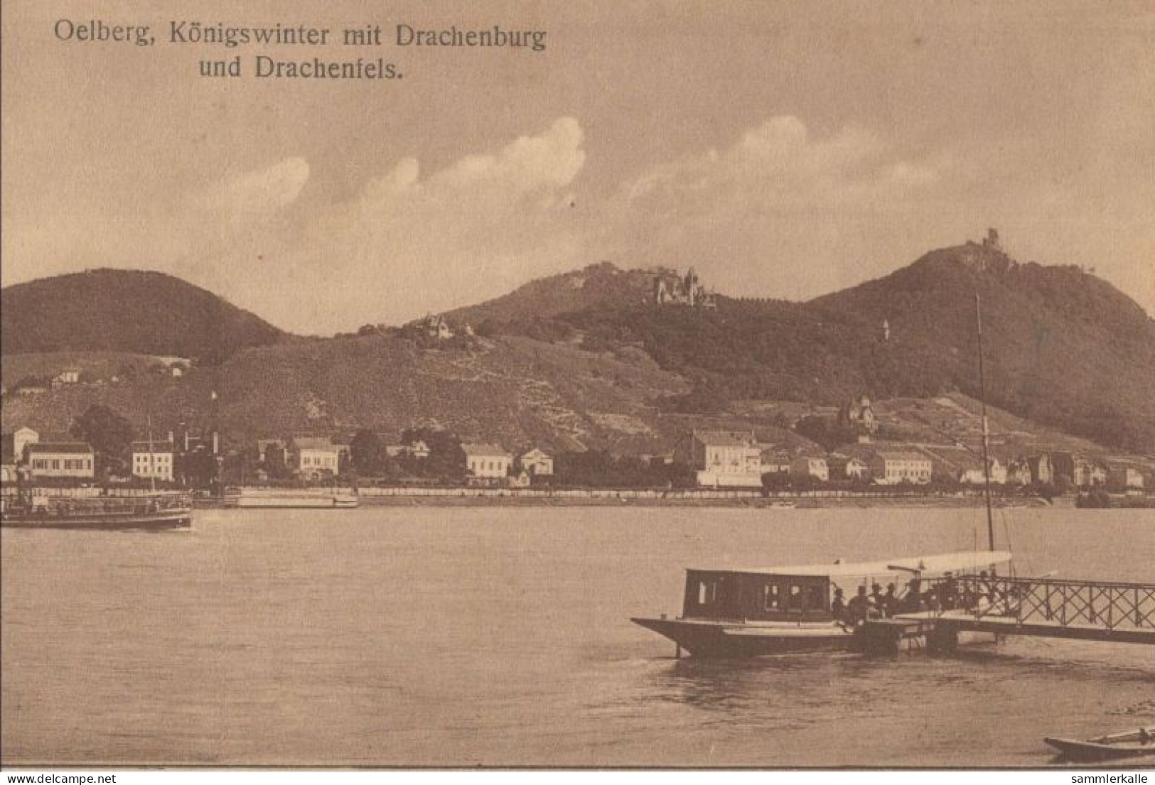 128647 - Königswinter - Mit Oelberg - Koenigswinter