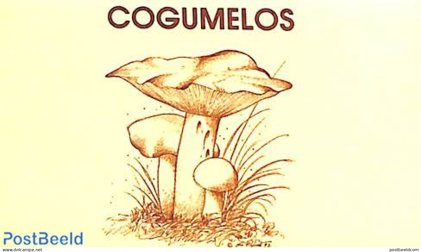 Angola 1993 Mushrooms Booklet, Mint NH, Nature - Mushrooms - Stamp Booklets - Champignons