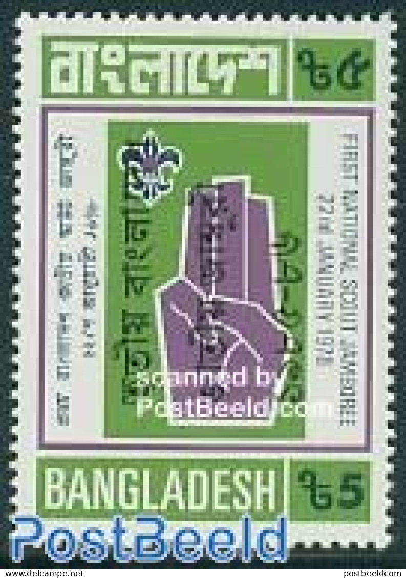 Bangladesh 1985 National Jamboree 1v, Mint NH, Sport - Scouting - Bangladesh