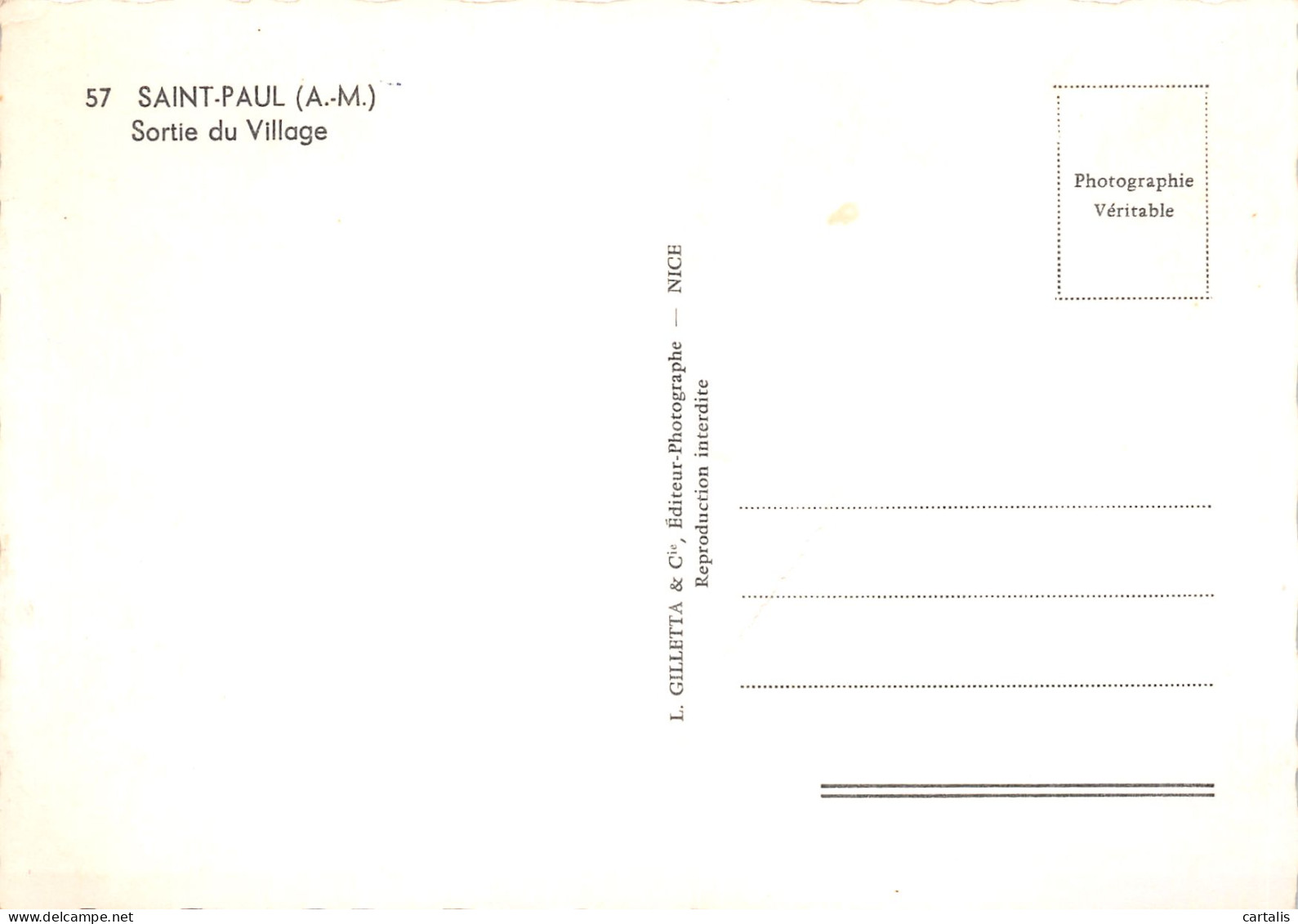06-SAINT PAUL-N°3853-C/0353 - Airmail