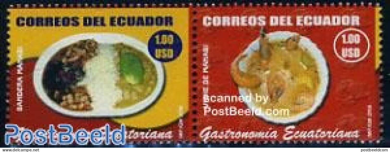Ecuador 2006 Gastronomy 2v [:], Mint NH, Health - Food & Drink - Alimentation