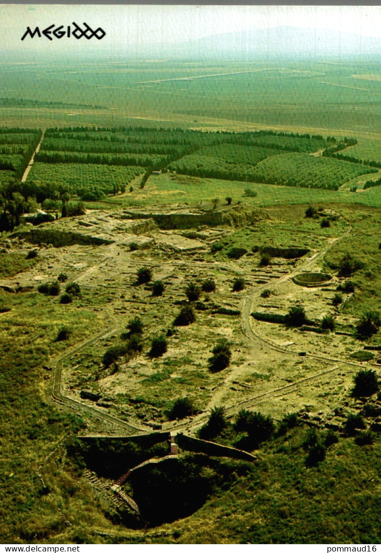 CPM Megiddo Bird's Eye View - Fortress - Israël