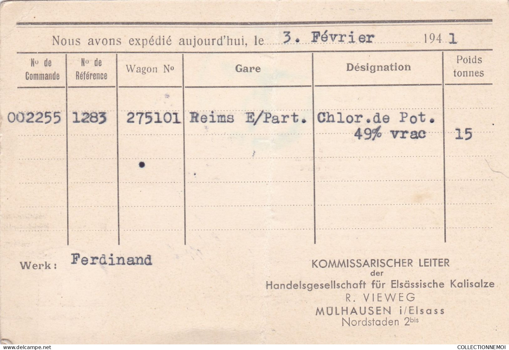 LOT DE 4 ,, Lettres,cartes,documents ,,d' ALSACE LORRAINE ,,scan Recto Et Verso ,,,,et VENDUE COMME C'EST - Alla Rinfusa (max 999 Francobolli)