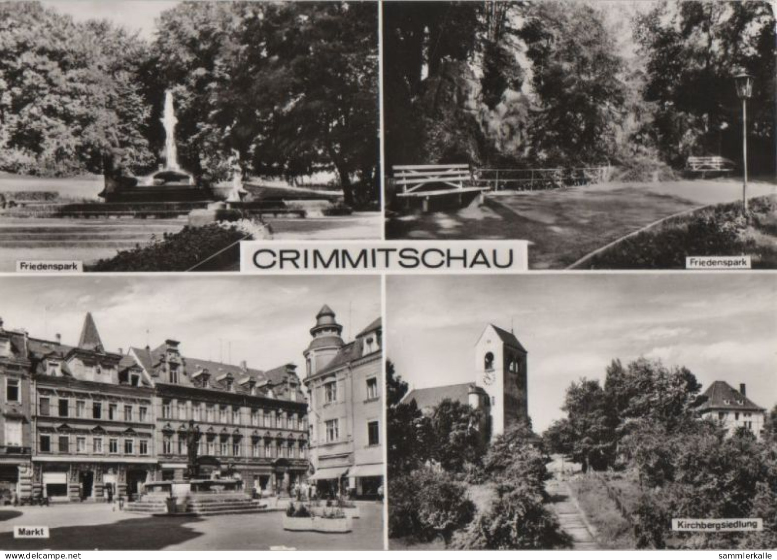 78502 - Crimmitschau - U.a. Kirchbergsiedlung - 1978 - Crimmitschau