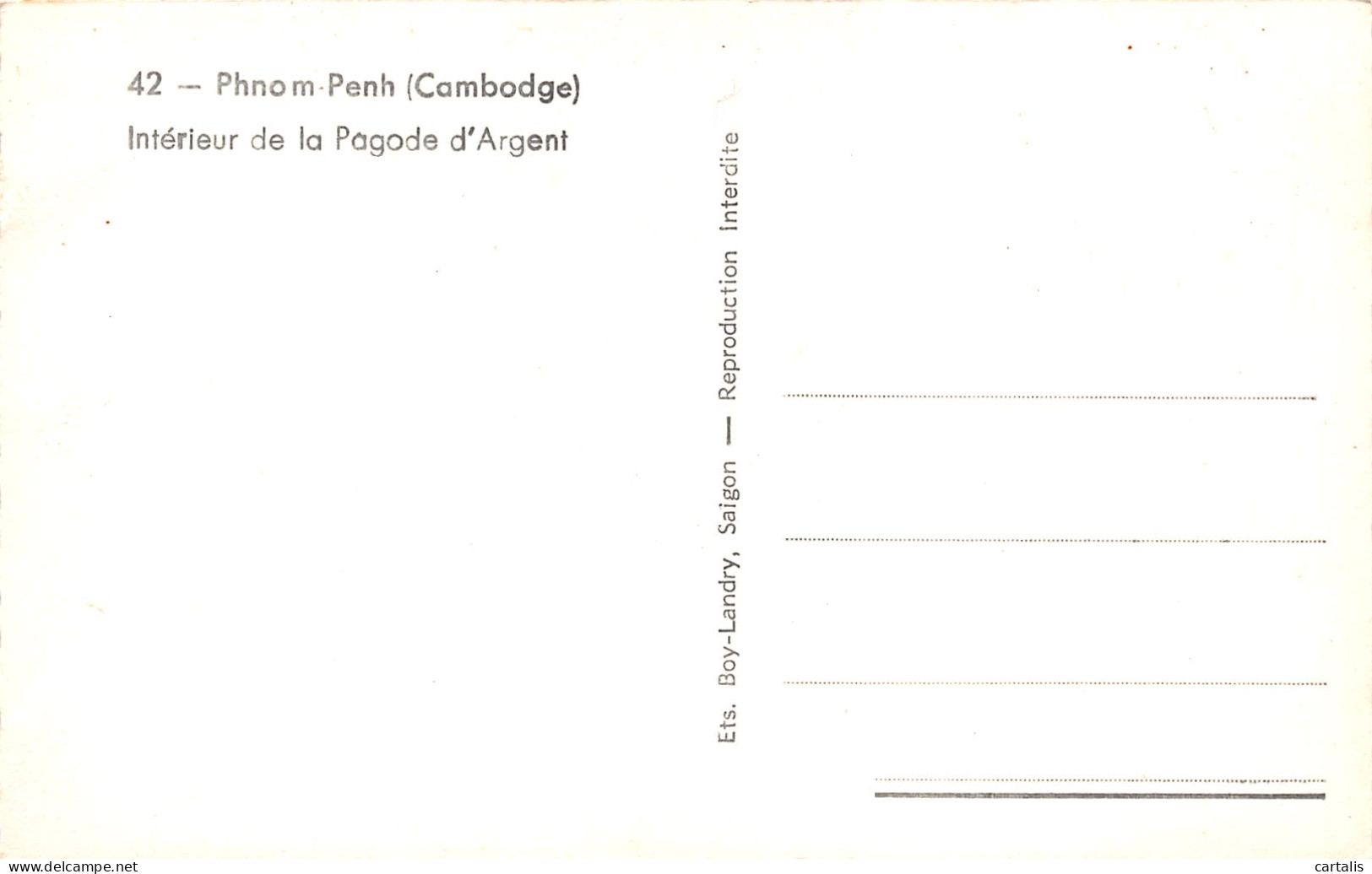CAM-CAMBODGE-N°3856-D/0245 - Cambodia