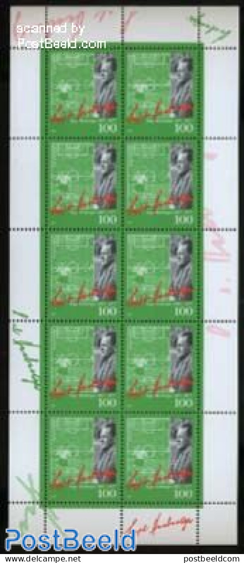 Germany, Federal Republic 1997 Sepp Herberger M/s, Mint NH, Sport - Football - Unused Stamps
