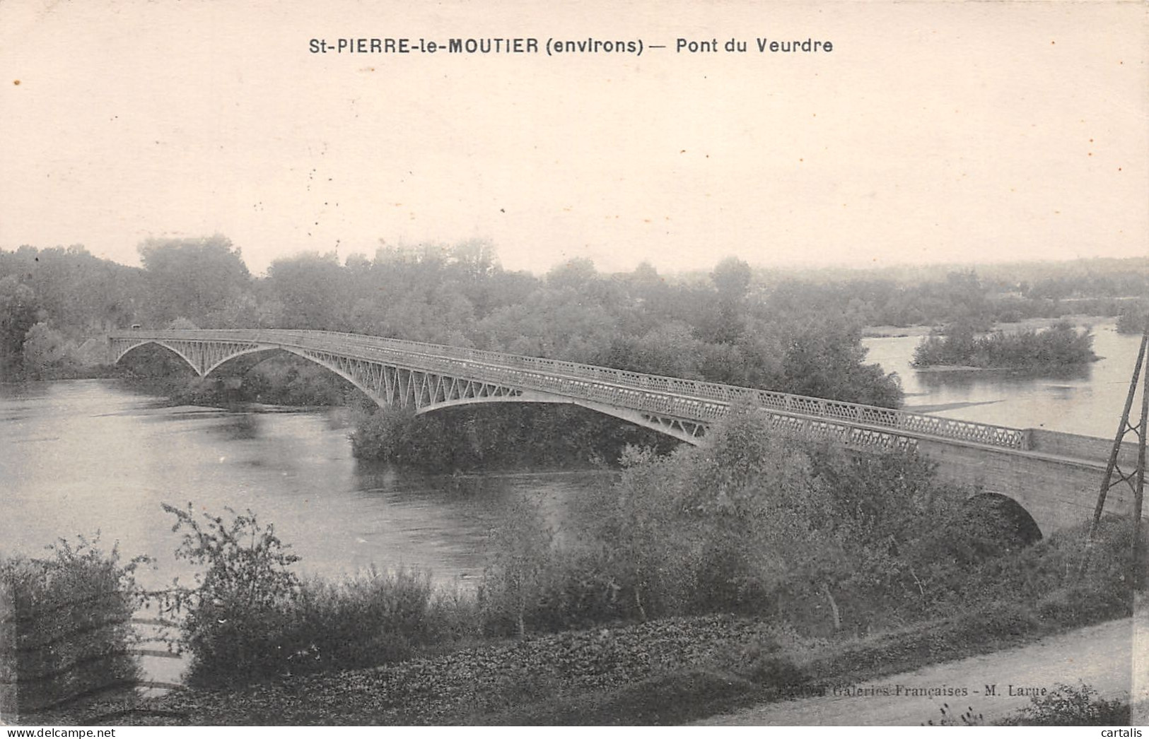 58-SAINT PIERRE LE MOUTIER-N°3858-A/0365 - Saint Pierre Le Moutier